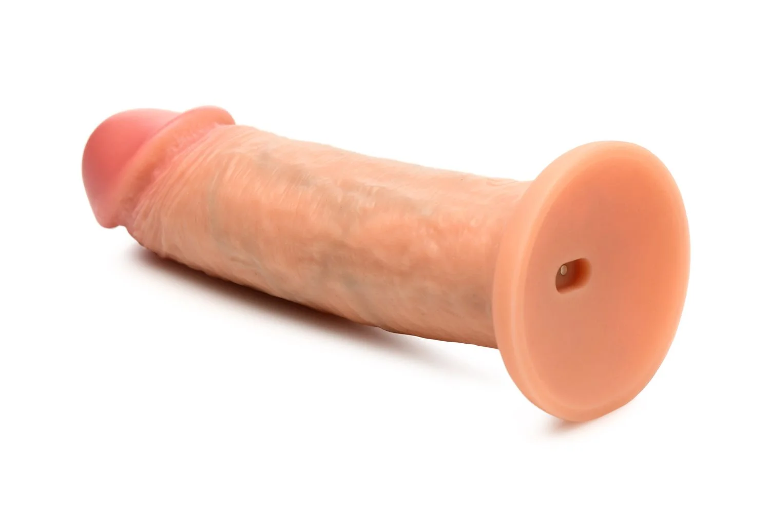 JOCK - Real Skin Vibrerend Dildo - 20 cm & Lichtkleurig