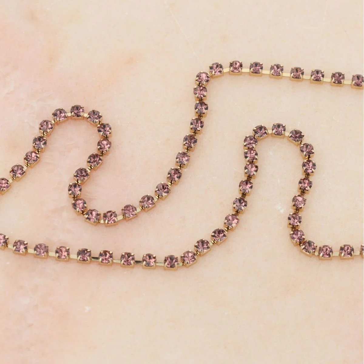 Otazu - Belly Chain Crystal - Amethyst