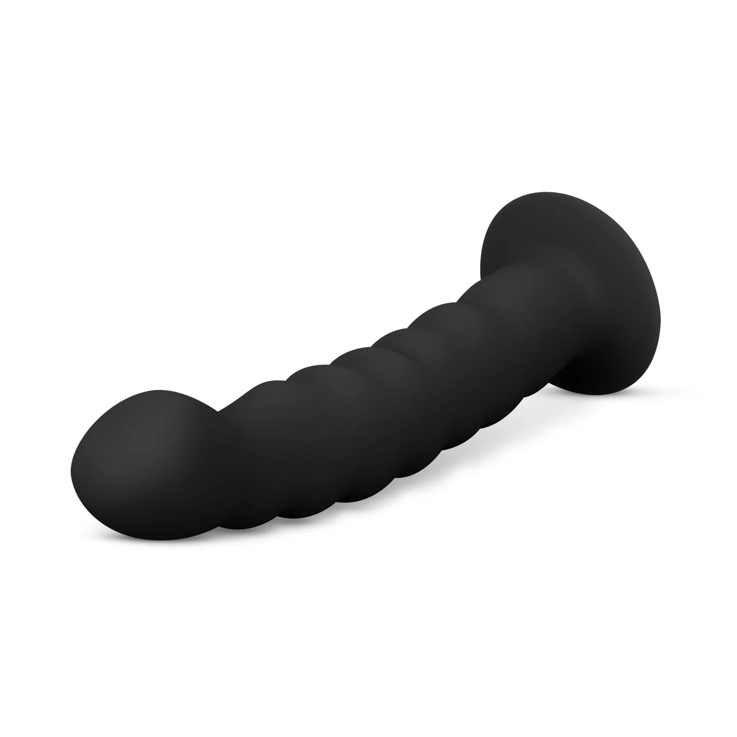 Fetish - Siliconen Strap-On - Gebogen