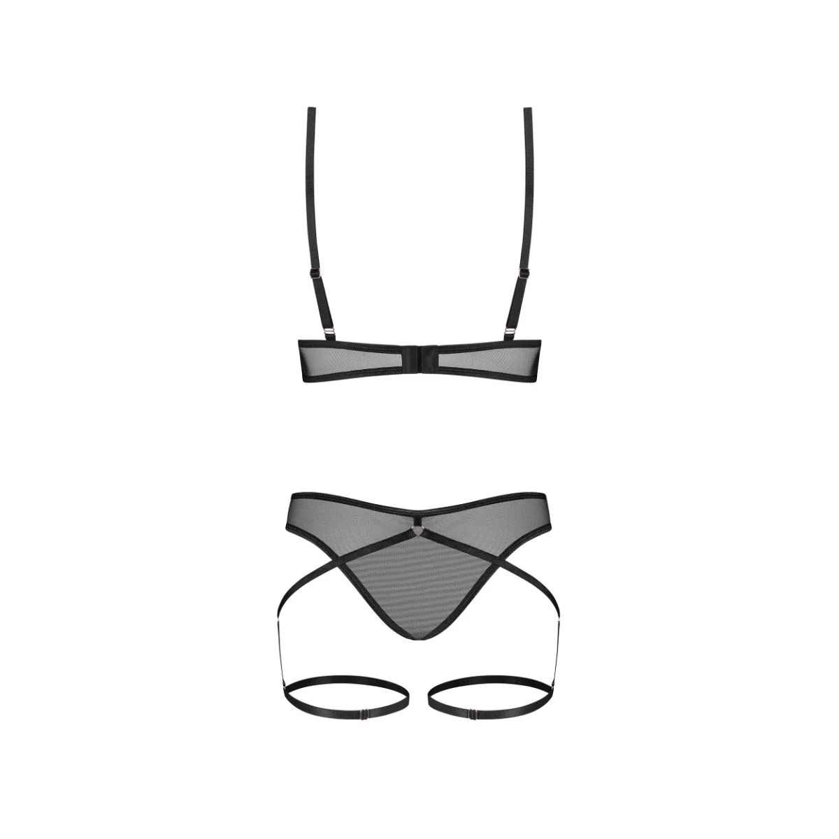 Obsessive – Euridia 2-delige Set – Zwart