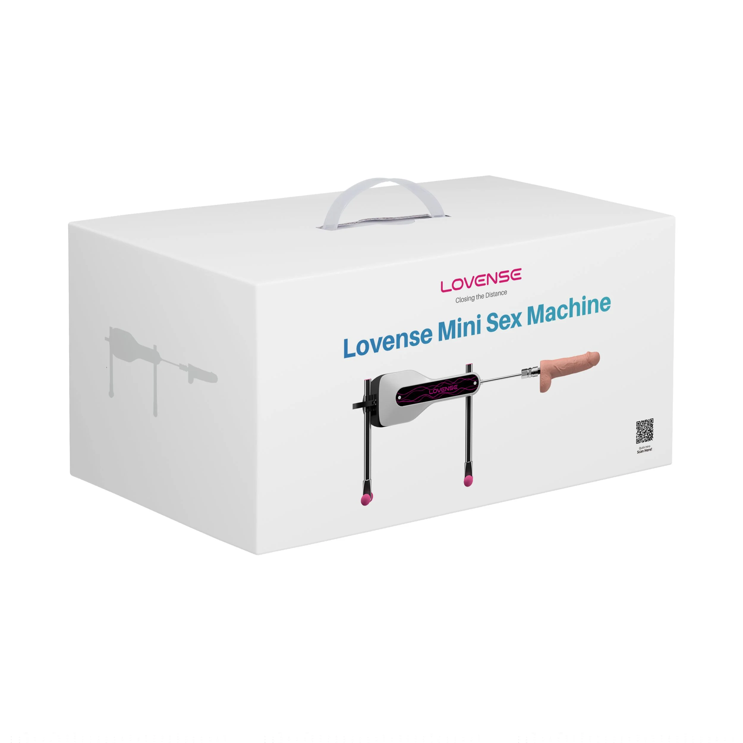 Lovense - Mini Sex Machine - wit