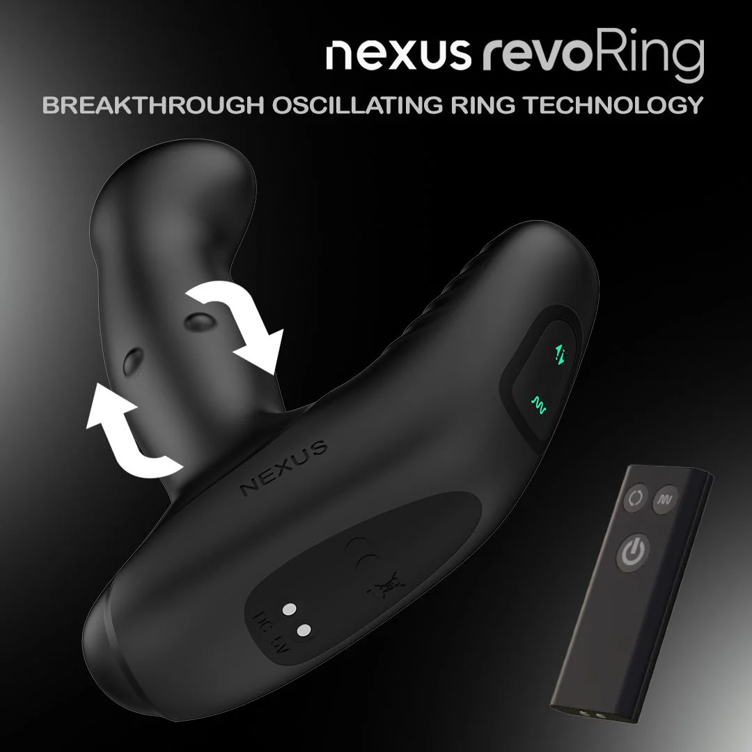 Nexus - REVO RING Roterende Prostaat Vibrator Met Afstandsbediening
