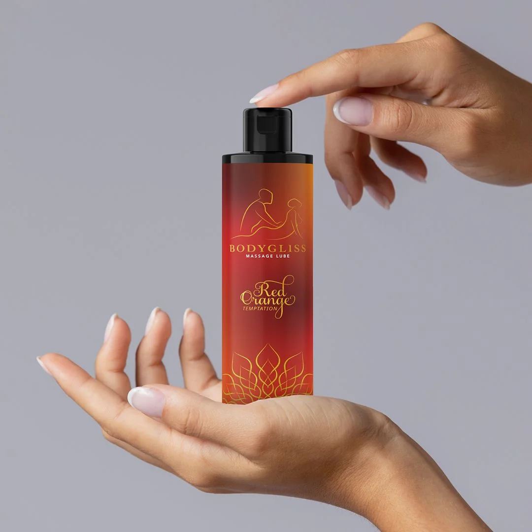 BodyGliss - Massage Olie En Glijmiddel in 1 Rode Sinaasappel - 150 ml
