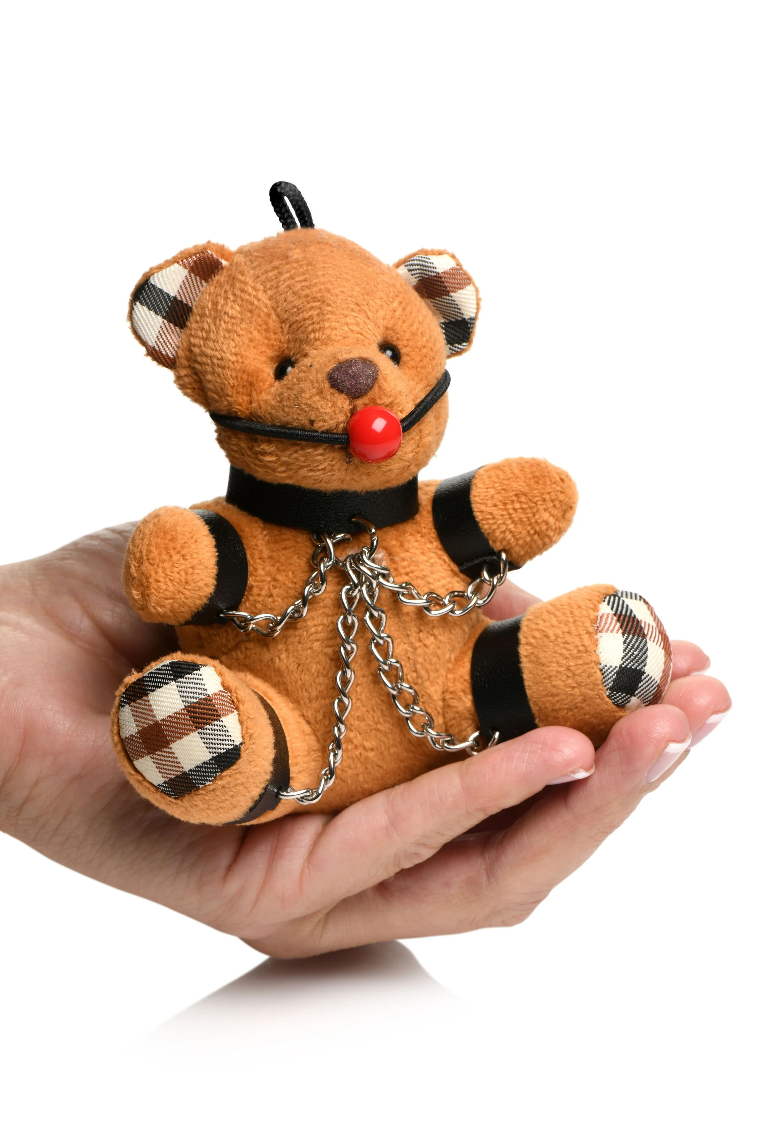 Master Series - Gagged Teddy Bear Sleutelhanger