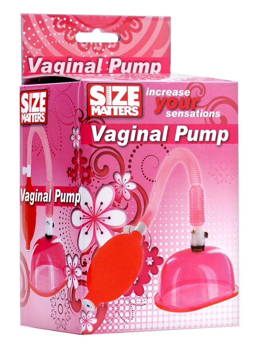 SIZE MATTERS - Vaginale Pompset - Roze Zuigset