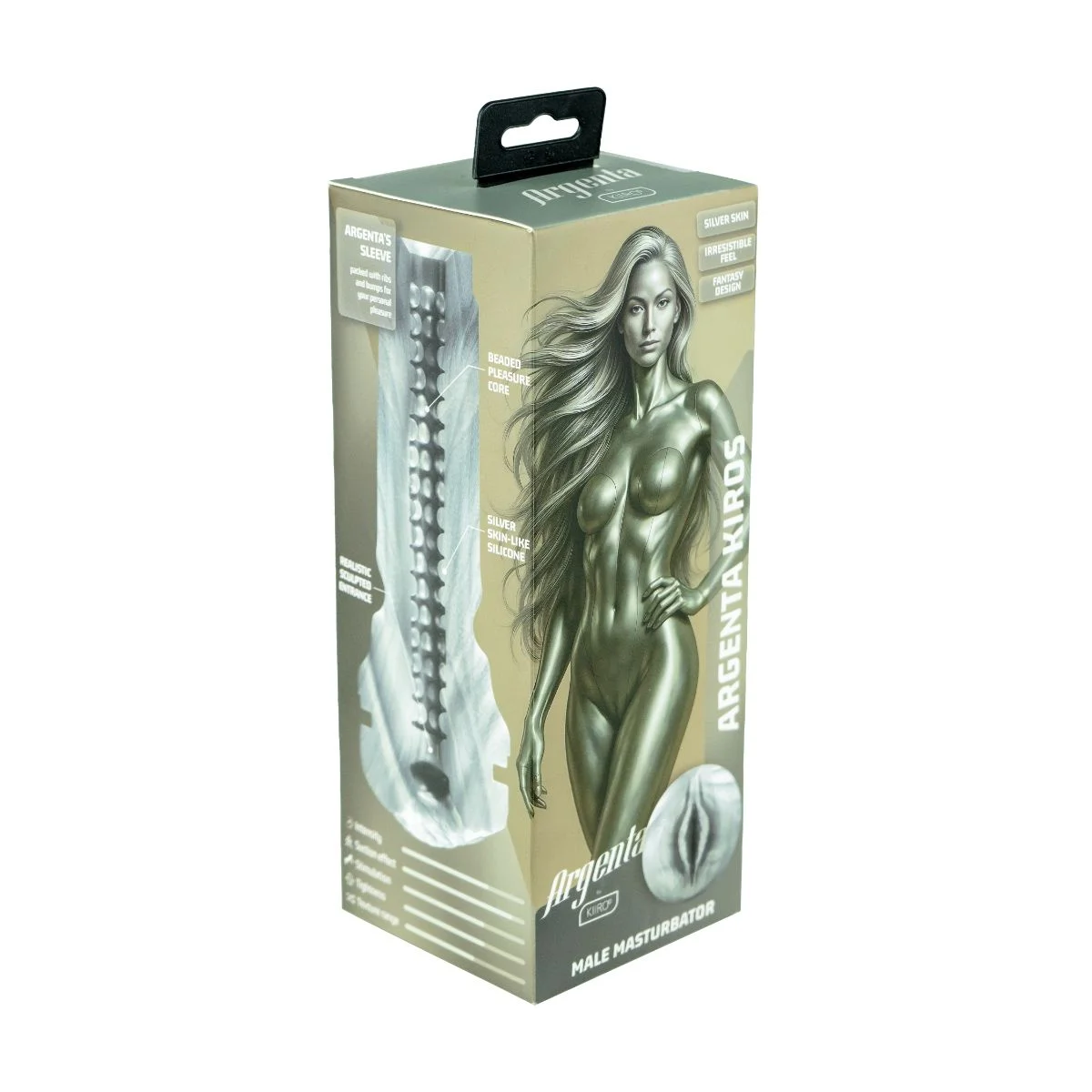 Kiiroo - Feel Argenta Kiros Stroker - Zwart