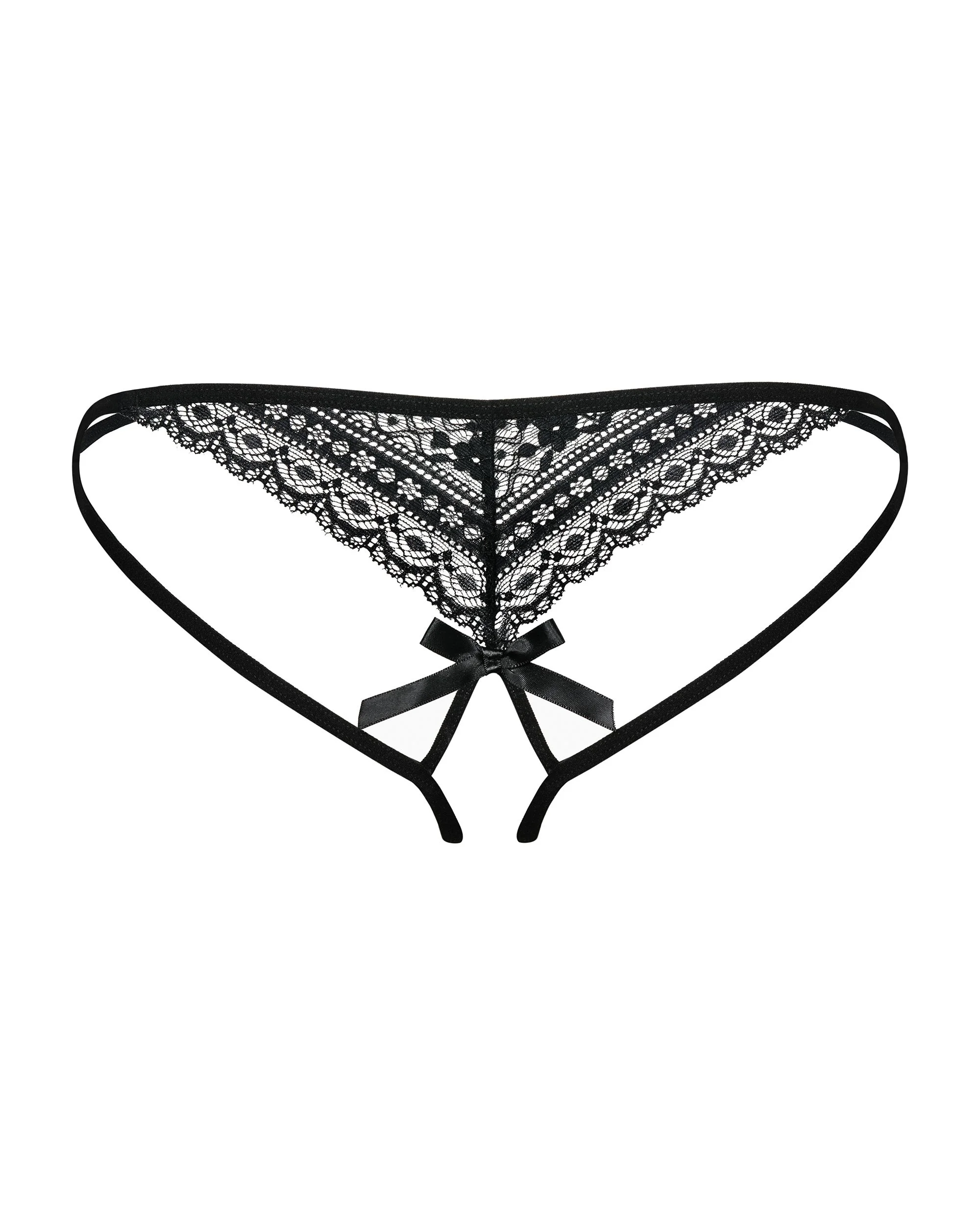 Picantina Kruisloze String - Zwart