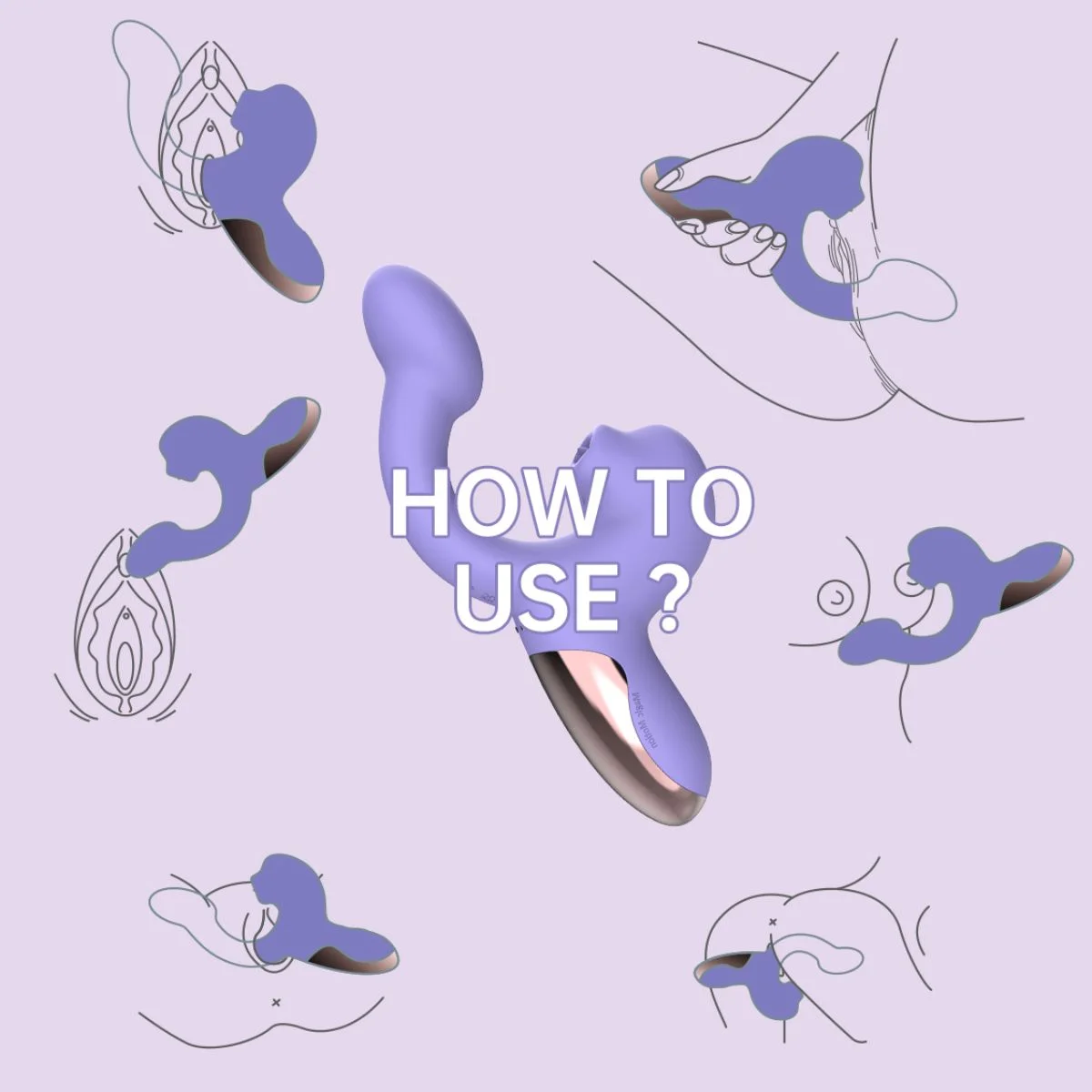 Magic Motion – Magic Ponder Vibrator met Lick & G-Spot Functie – Paars