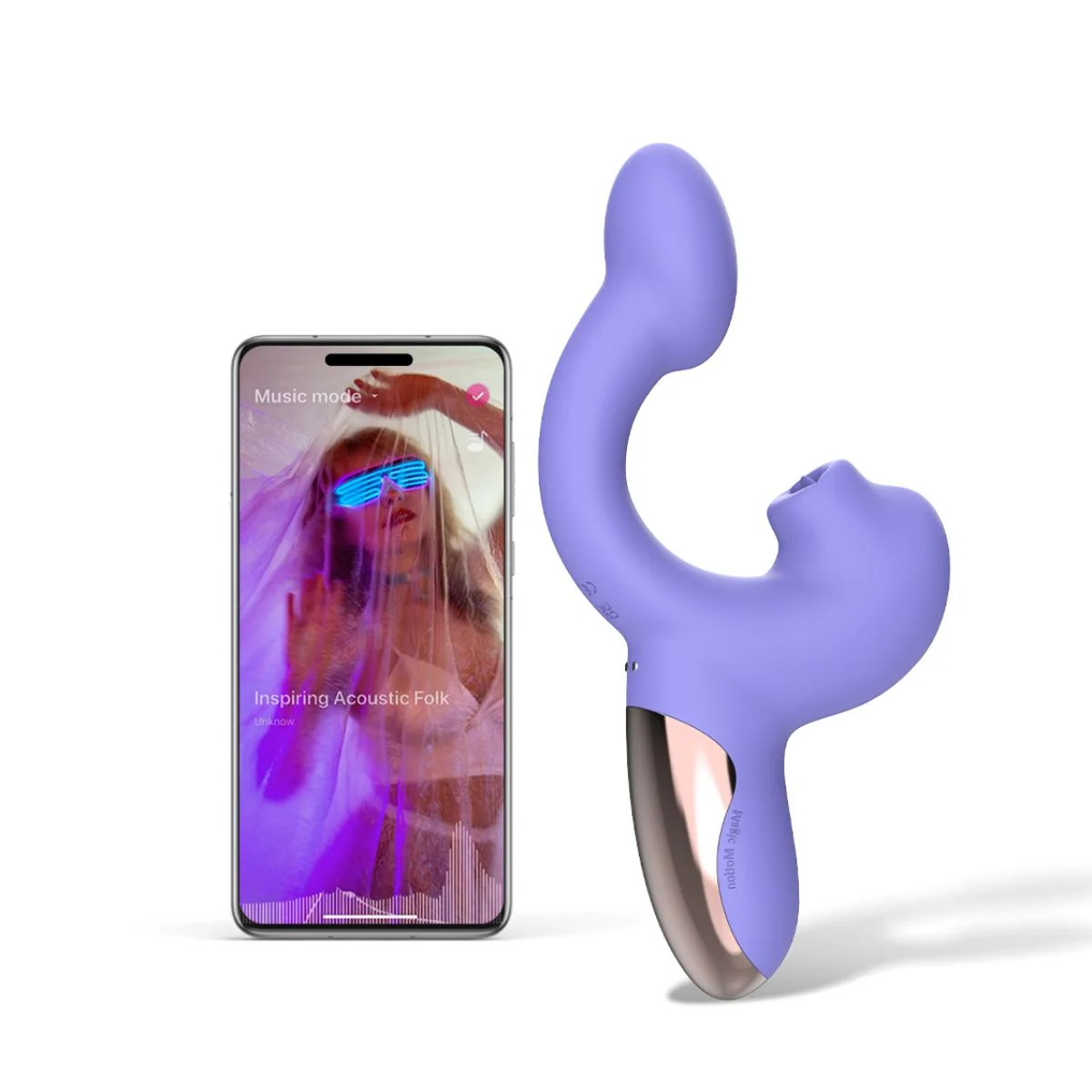 Magic Motion – Magic Ponder Vibrator met Lick & G-Spot Functie – Paars