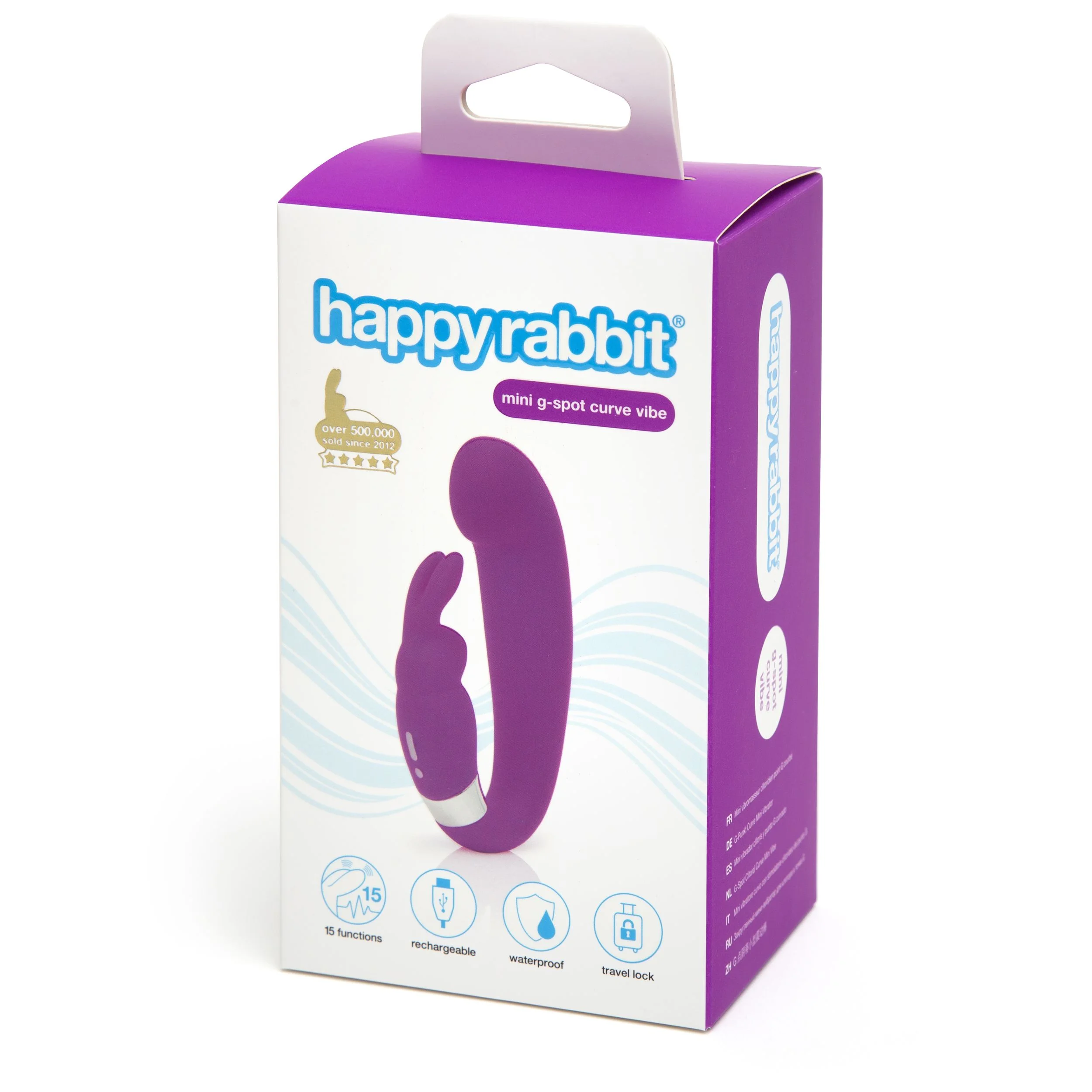 Happy Rabbit – G-Spot Clitorale Vibrator – Paars