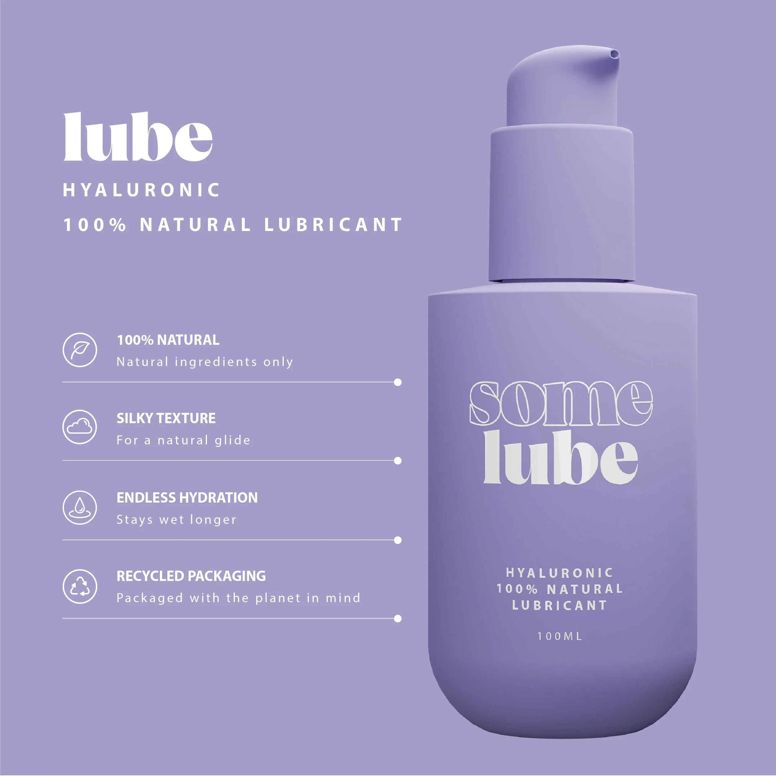 SOME LUBE - Hyaluronisch Glijmiddel - 100 ml