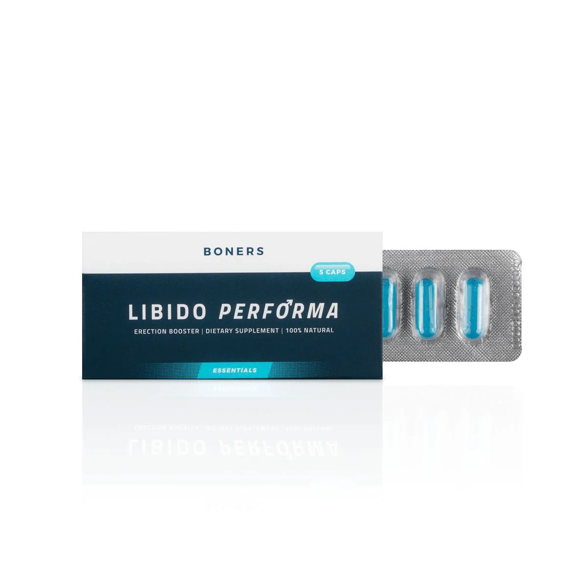 Boners - Libido Performa Herbal Supplement - 5 Stuks