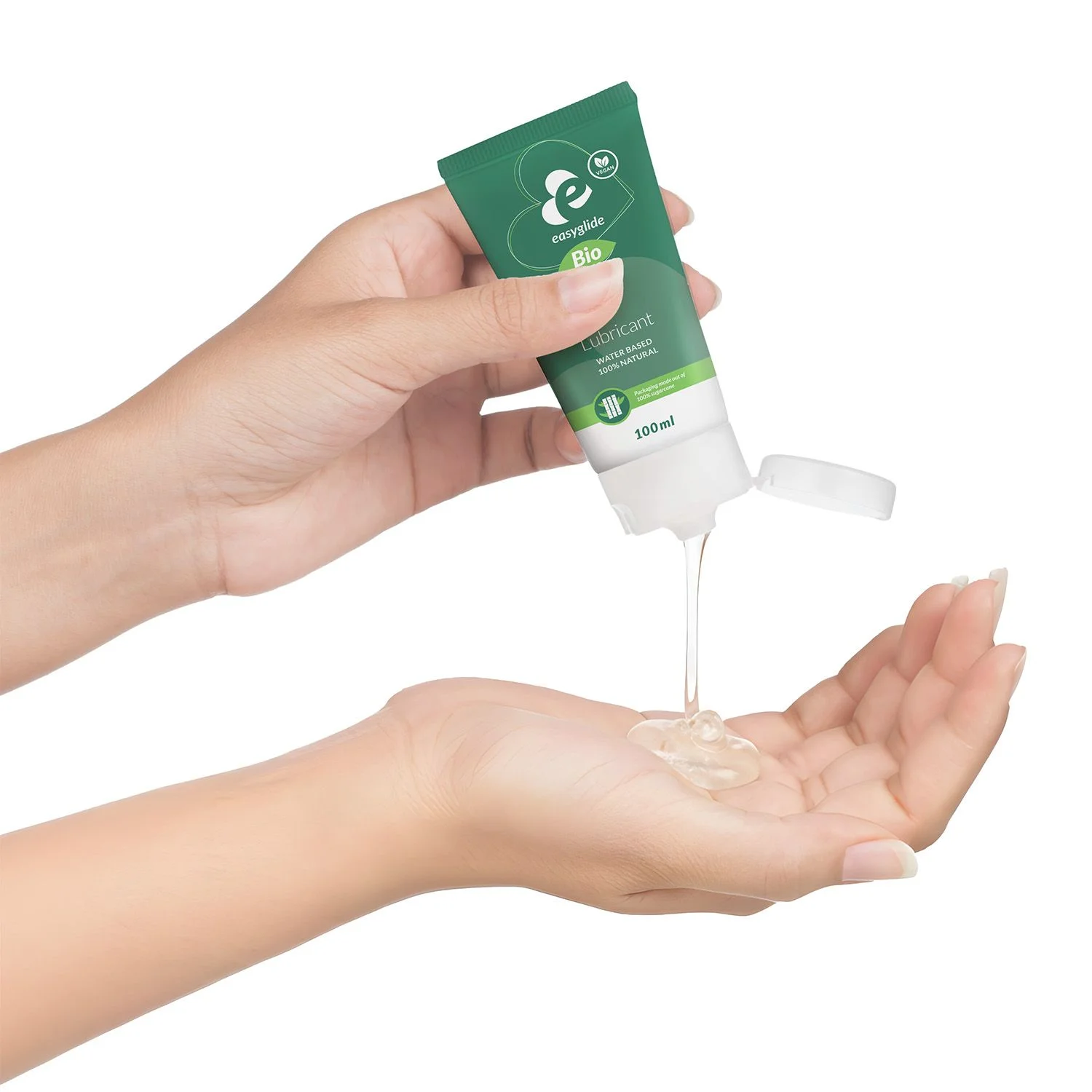 EasyGlide - Bio & Natural Glijmiddel op Waterbasis Geurvrij - 100 ml