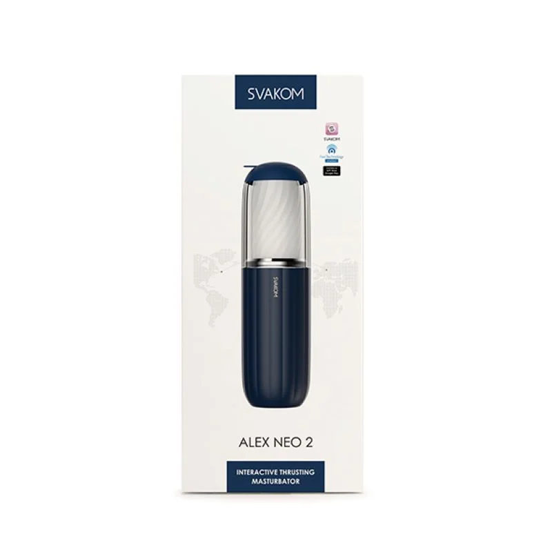 SVAKOM - Alex Neo 2 Interactieve Stotende Masturbator