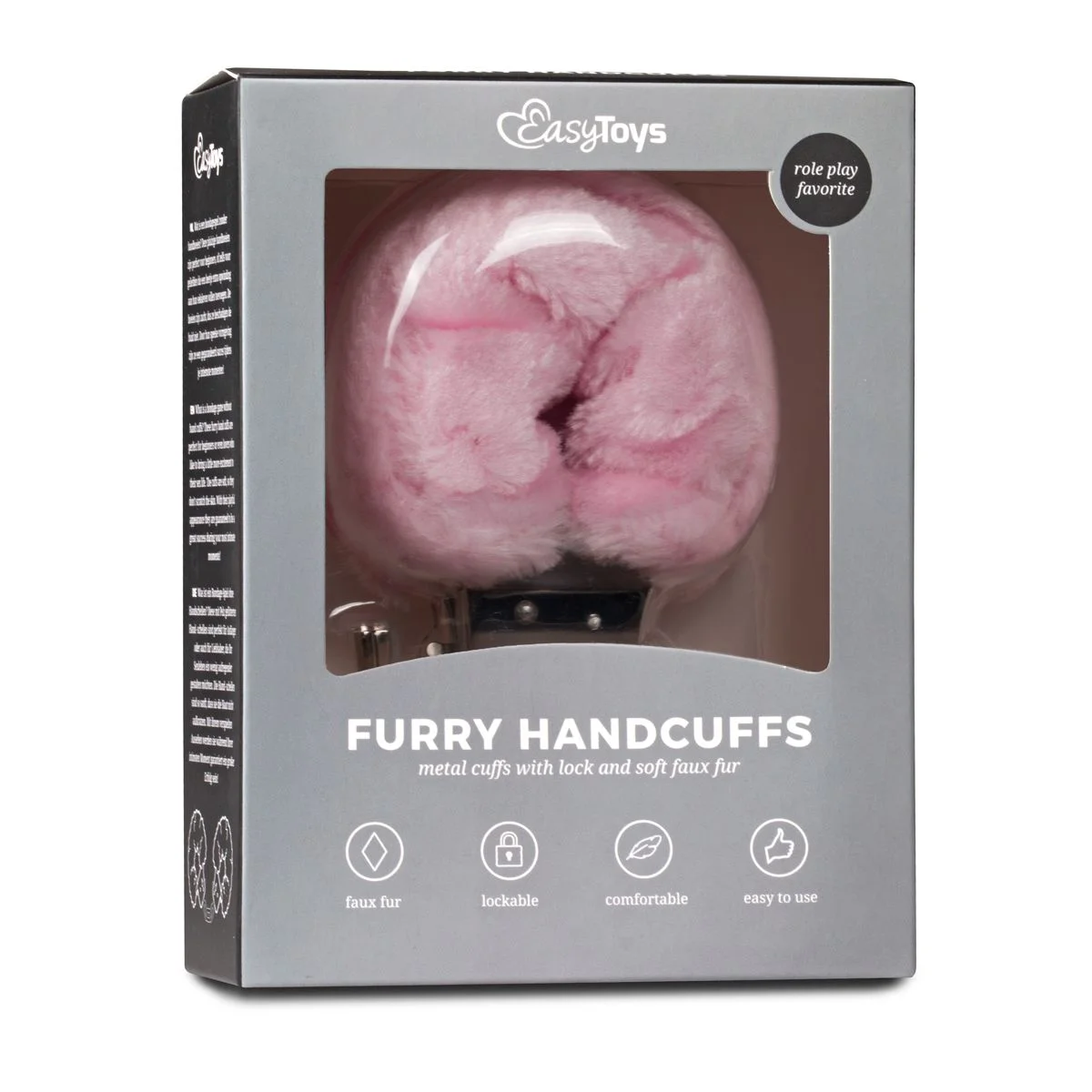Fetish - Bonten handboeien - roze