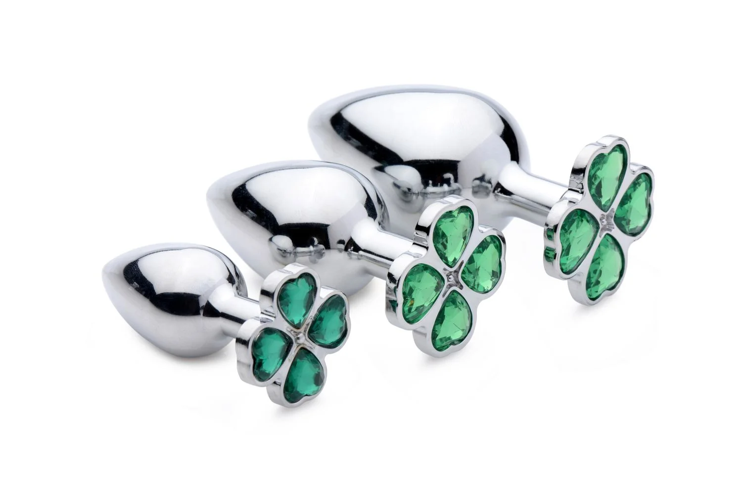 Booty Sparks - Lucky Clover Anaalplug Medium - Groen