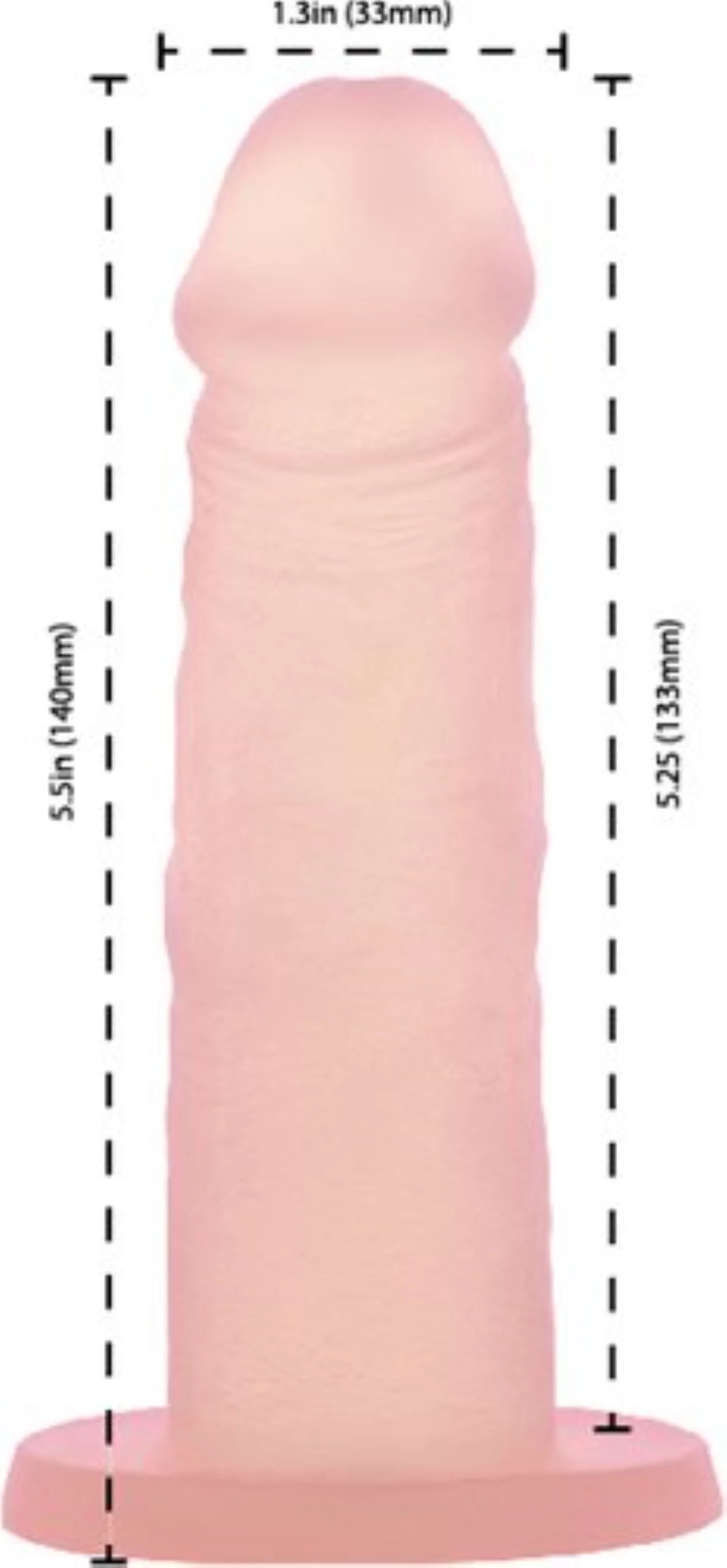 Addiction - Cocktails Siliconen Dildo - Peach Bellini