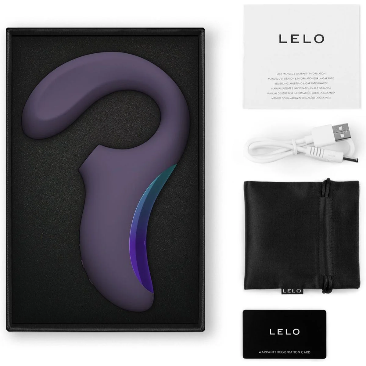 LELO - ENIGMA Wave Massager - Cyber Purple