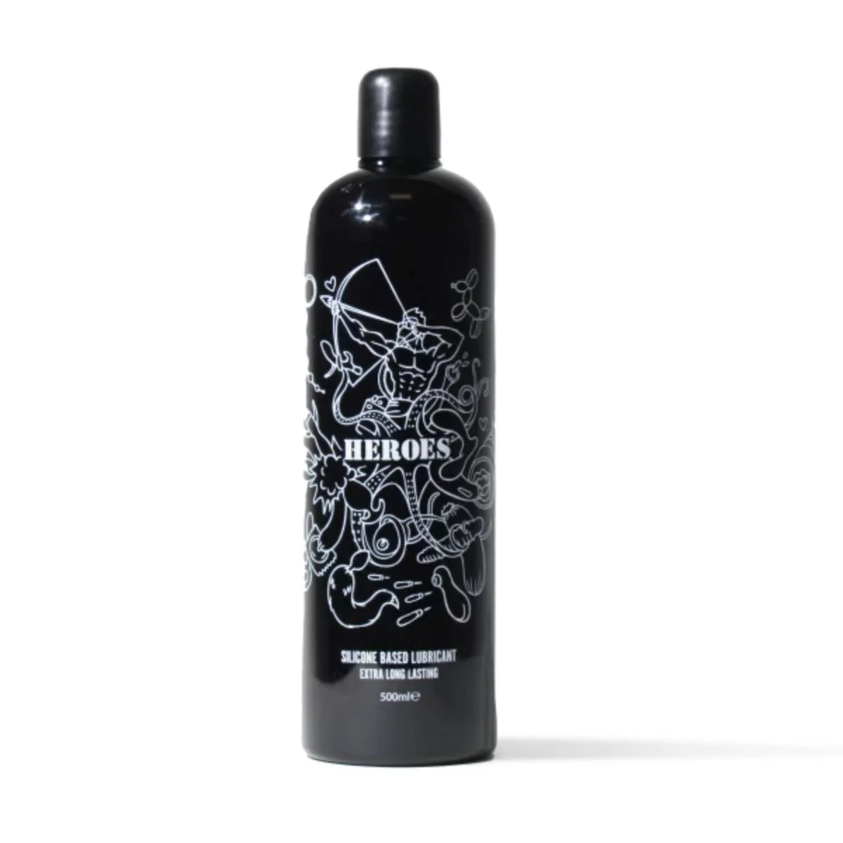 Heroes -Siliconen glijmiddel - 500 ml