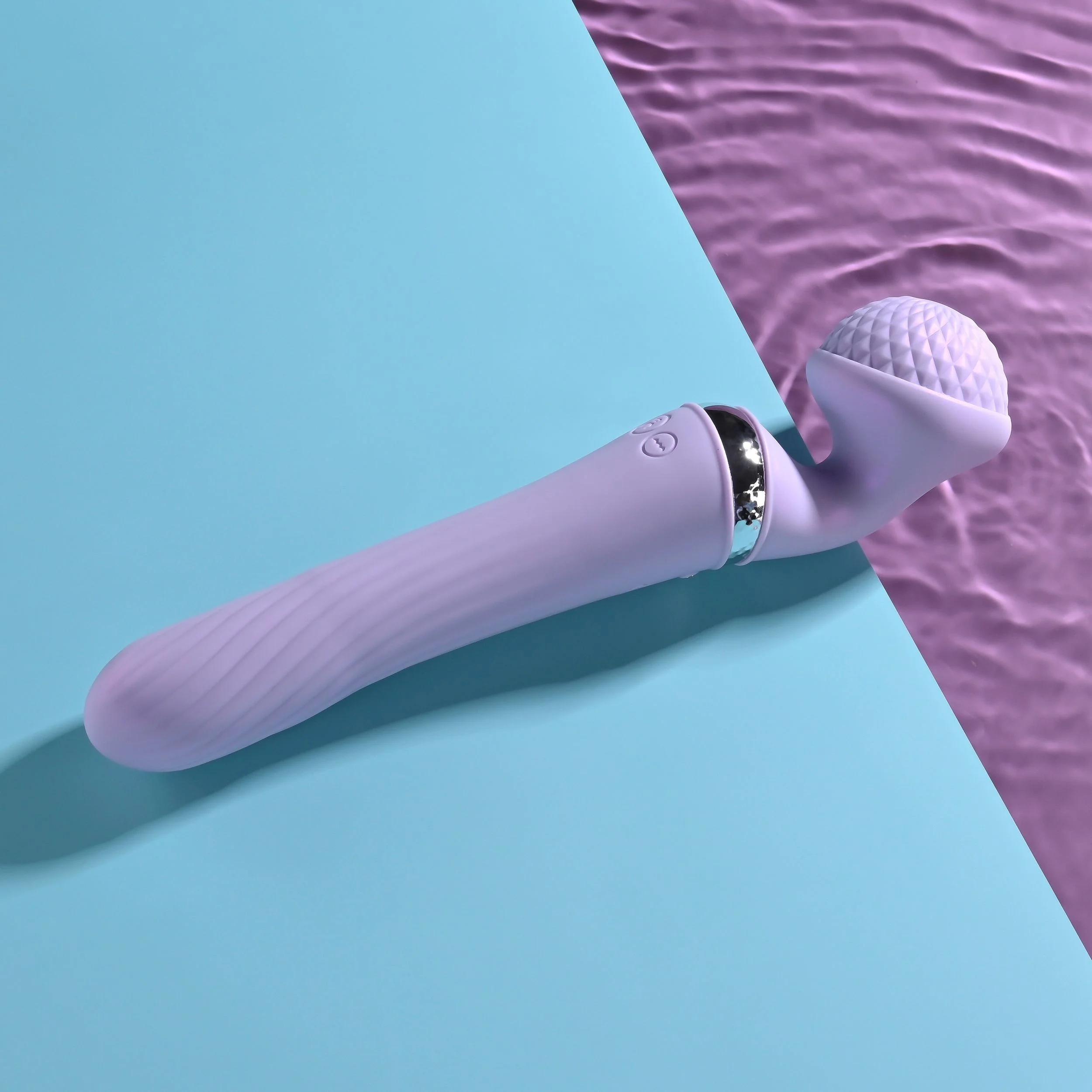 Evolved - Vibrato Dubbelzijdige Vibrator - Lila