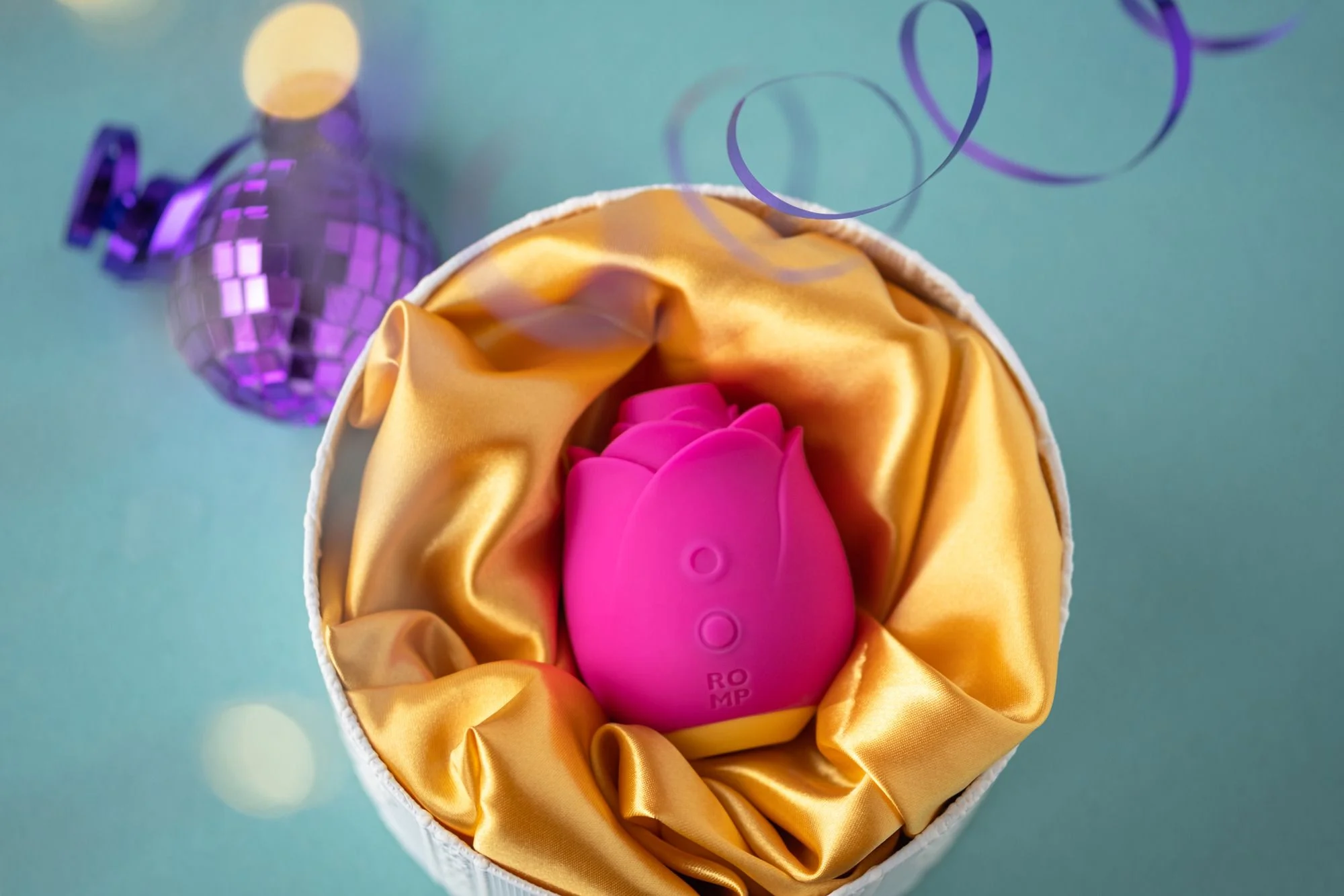 ROMP by Womanizer - Rose Luchtdrukvibrator - Roze
