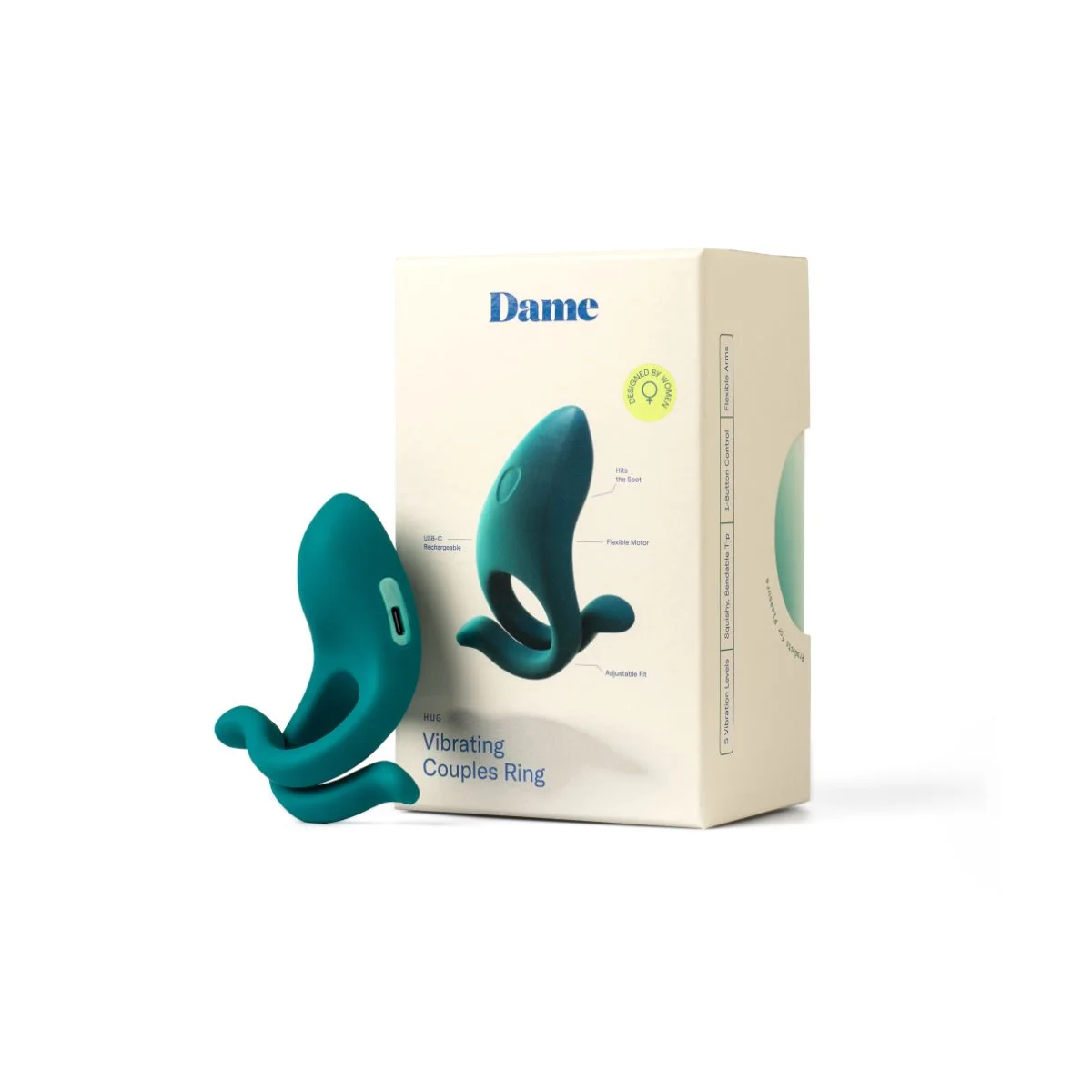 Dame - Hug Verstelbare Cock Ring - Fir