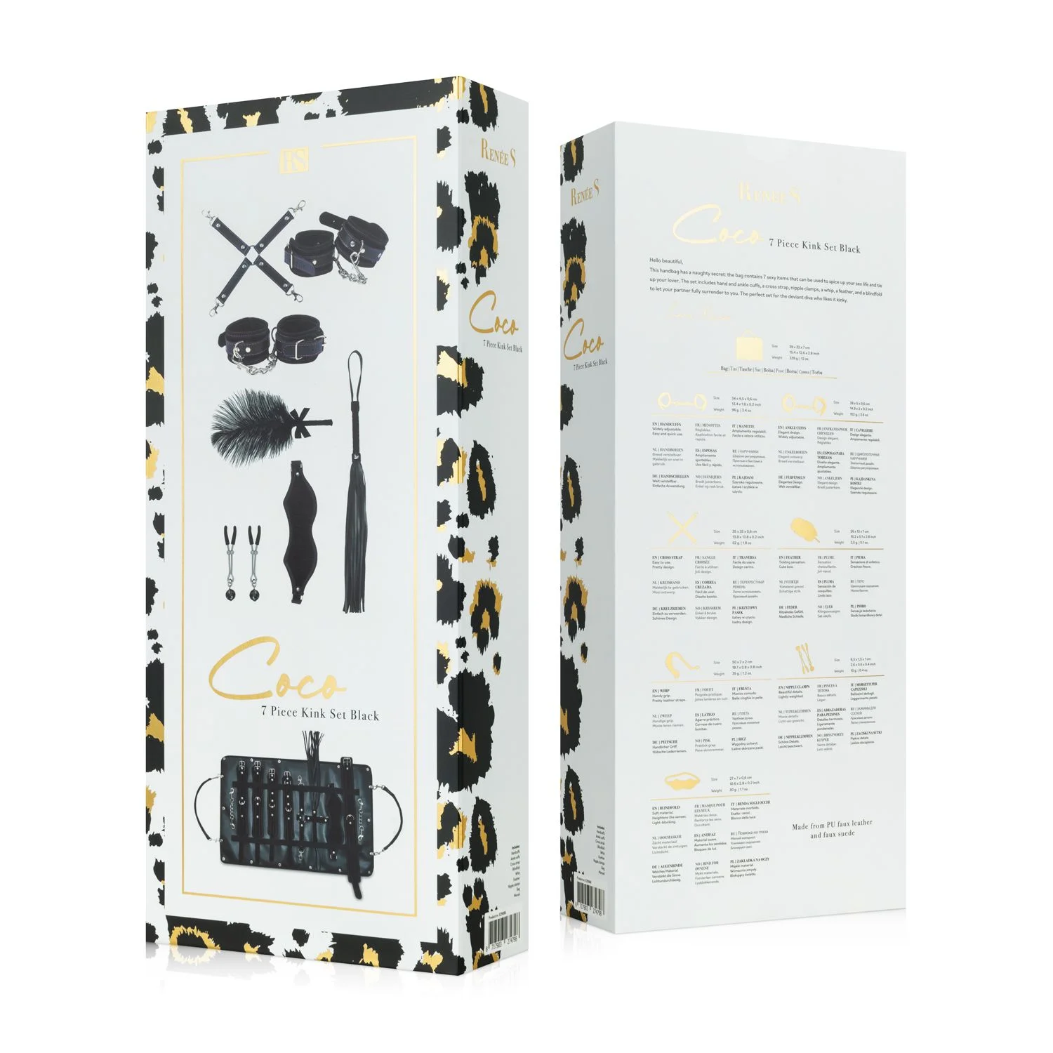 RS - Soiree - Kinky Me Softly BDSM Set - Zwart