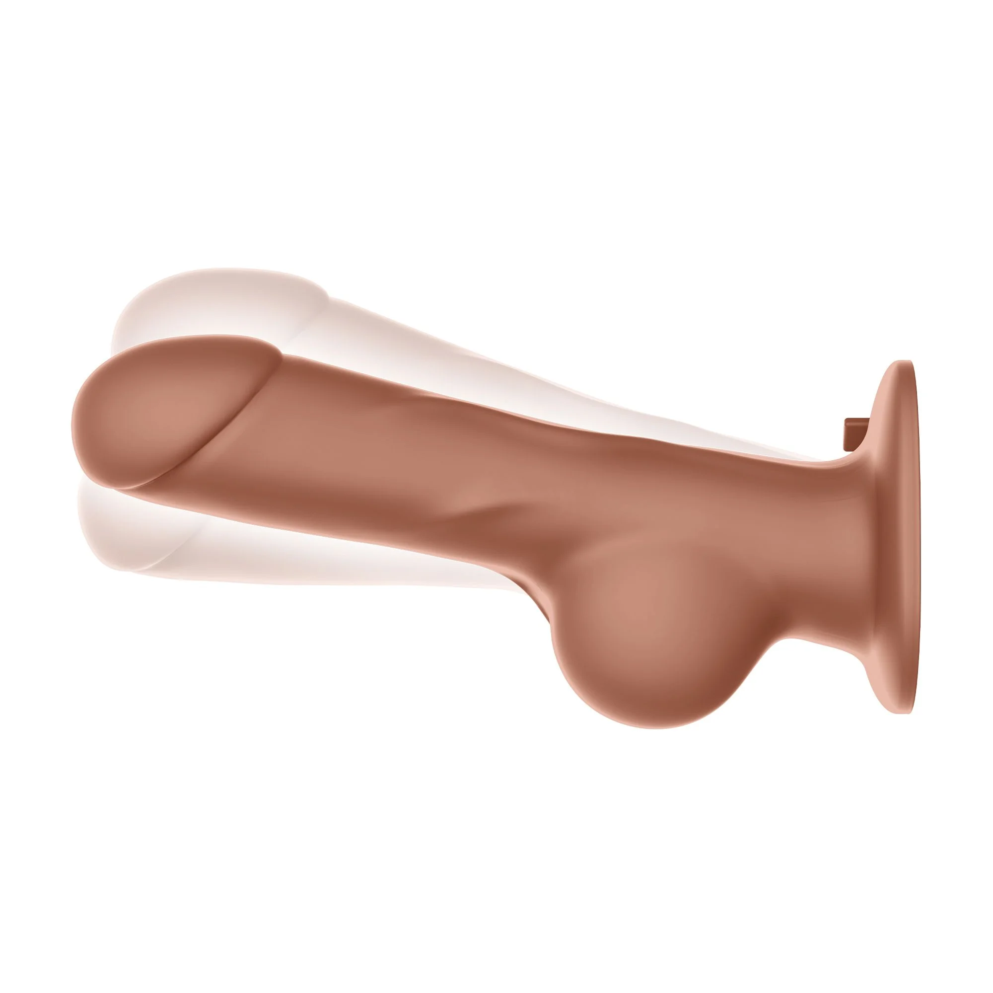 Pegasus - 8? Remote Control Realistic Silicone Dildo with Balls and Harness