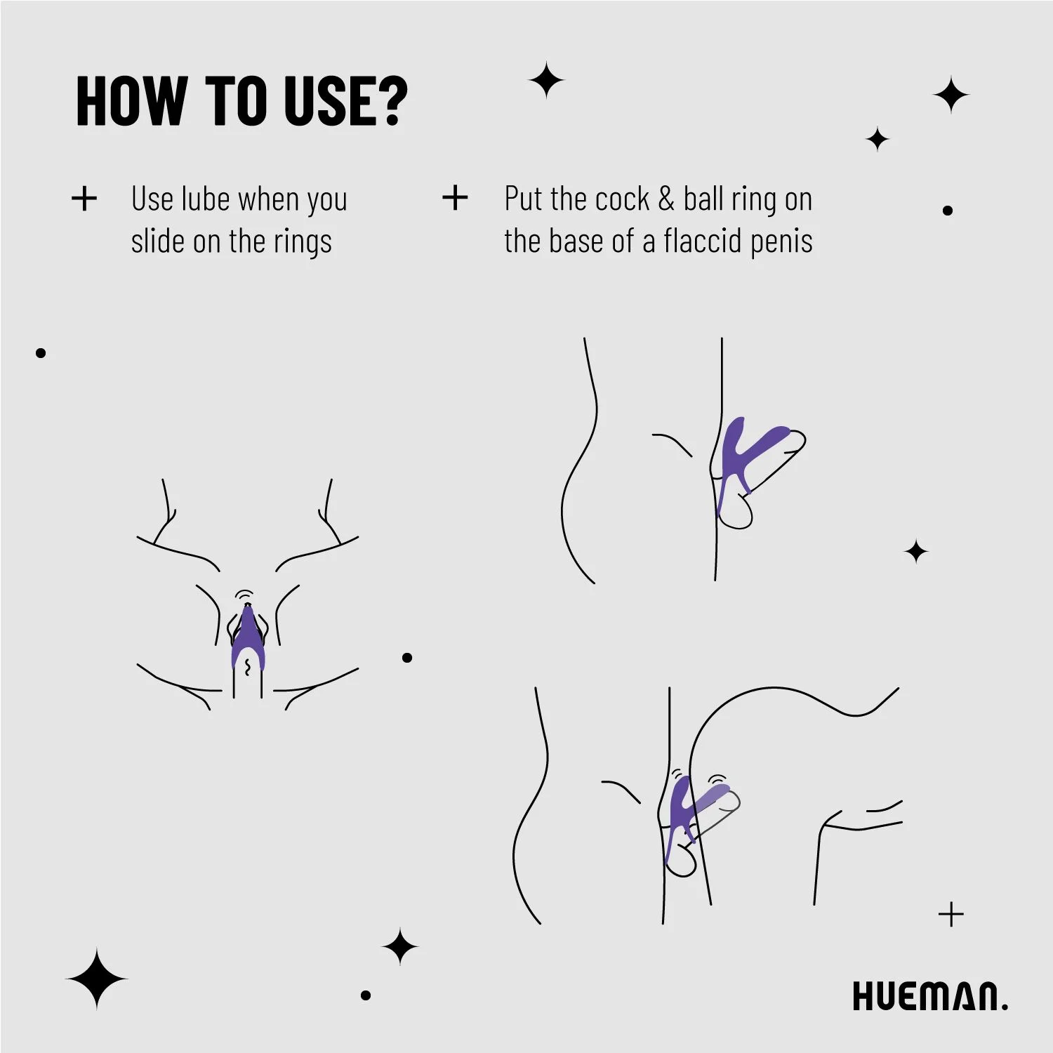 Hueman - Vibrerende Cockring
