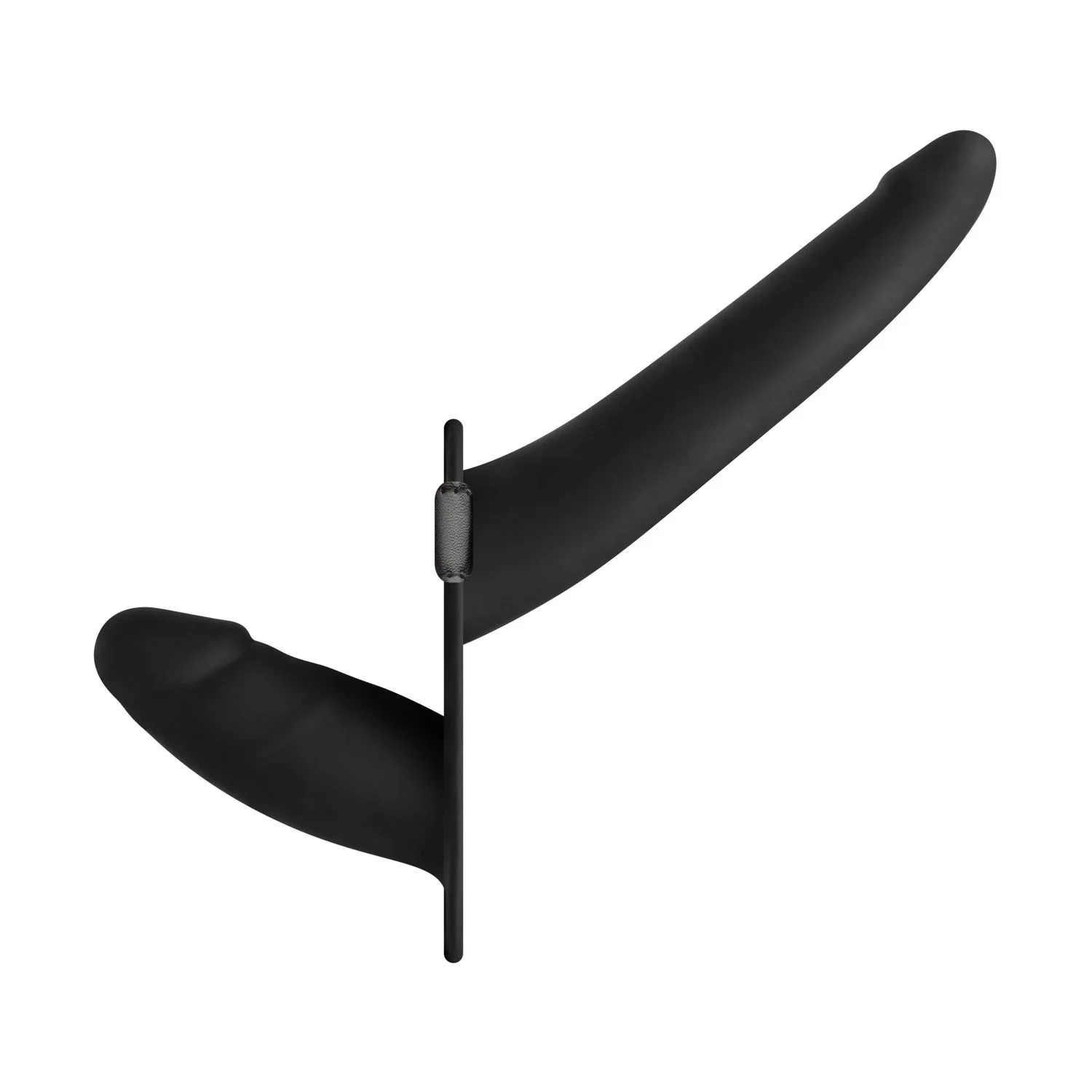 Fetish - Dubbelzijdige Strap-On Dildo - Zwart
