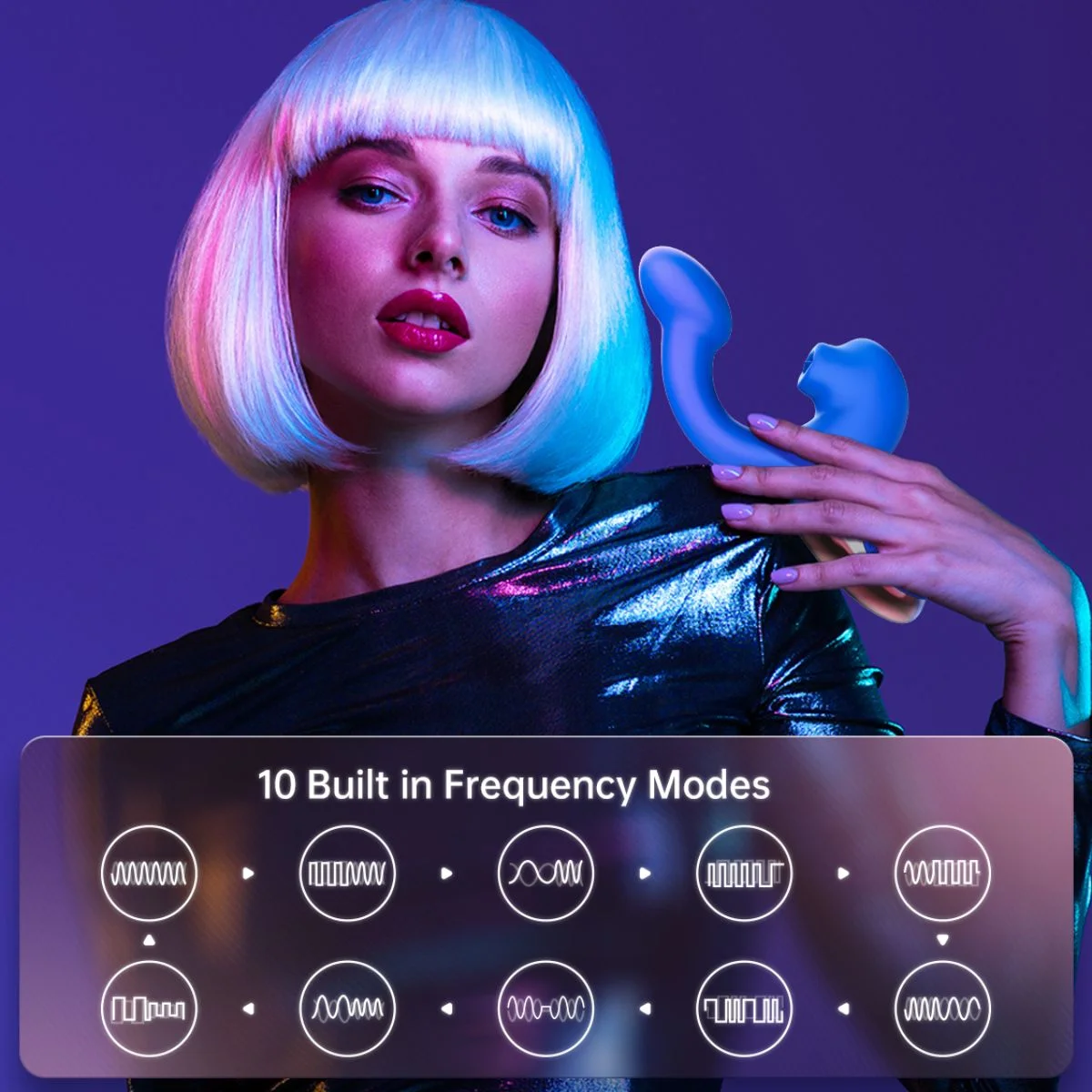 Magic Motion – Magic Ponder Vibrator met Lick & G-Spot Functie – Blauw