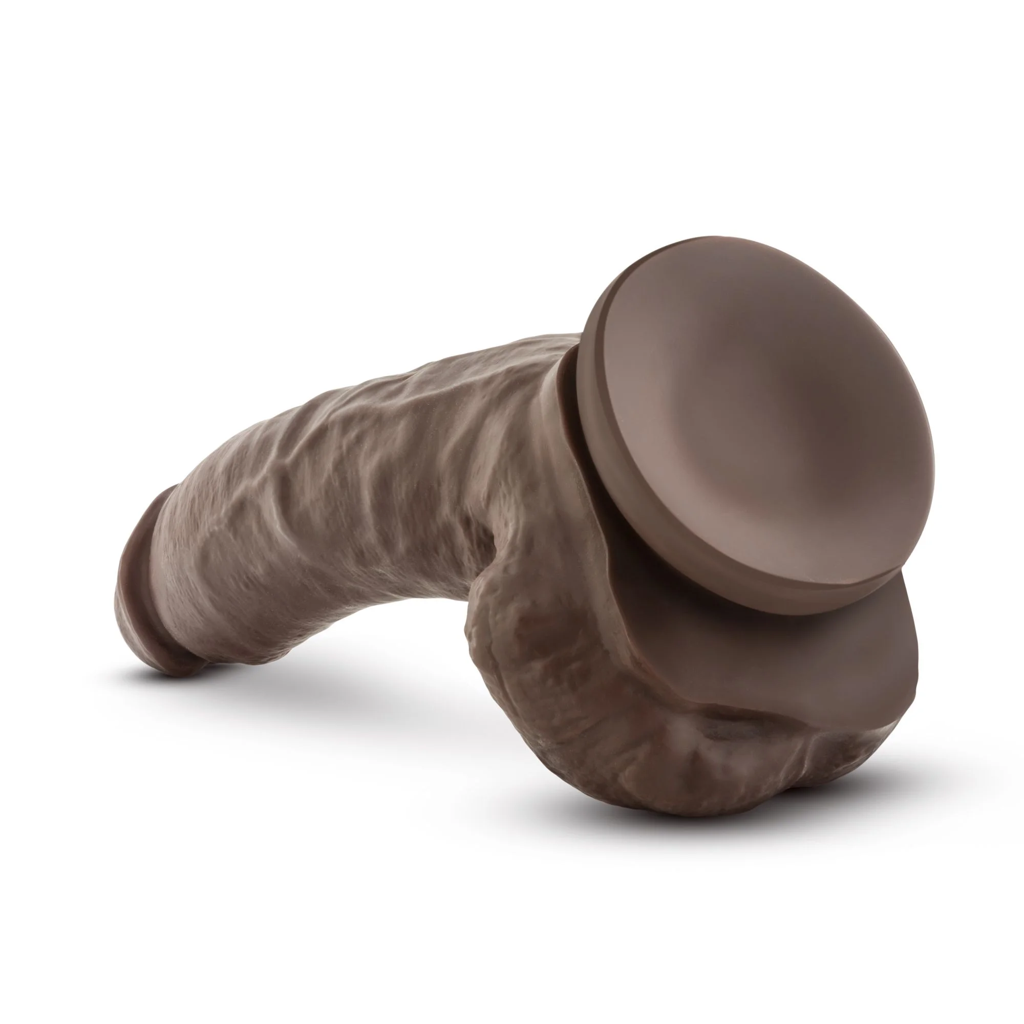 Dr. Skin - Mr. Mayor Dildo Met Zuignap 22,8 cm - Chocolate