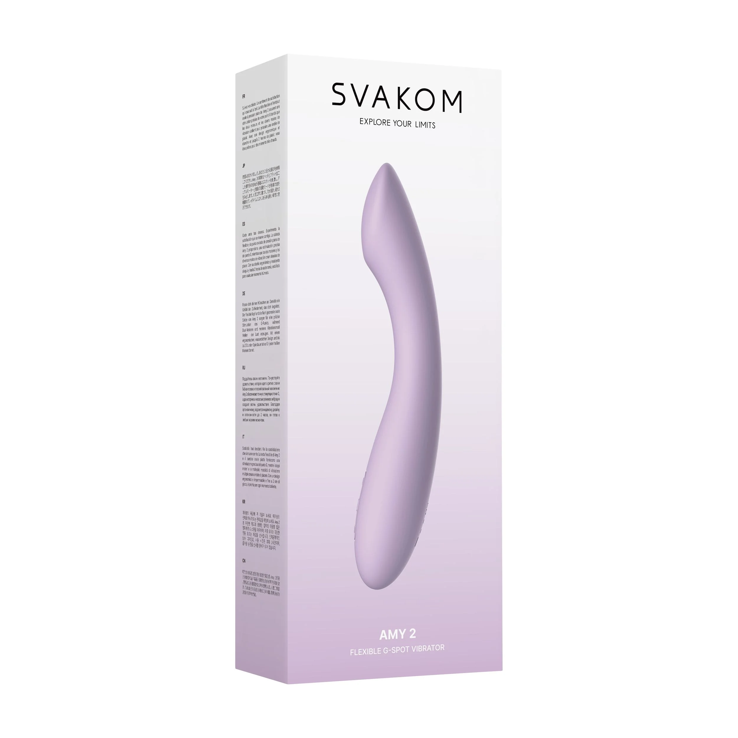 SVAKOM Amy 2 - G-Spot Vibrator - Lila
