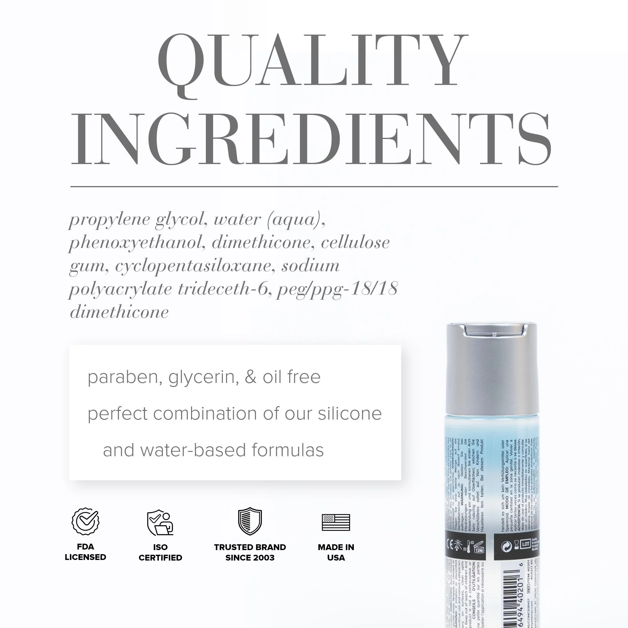 System Jo - Classic Hybrid Glijmiddel - 30 ml