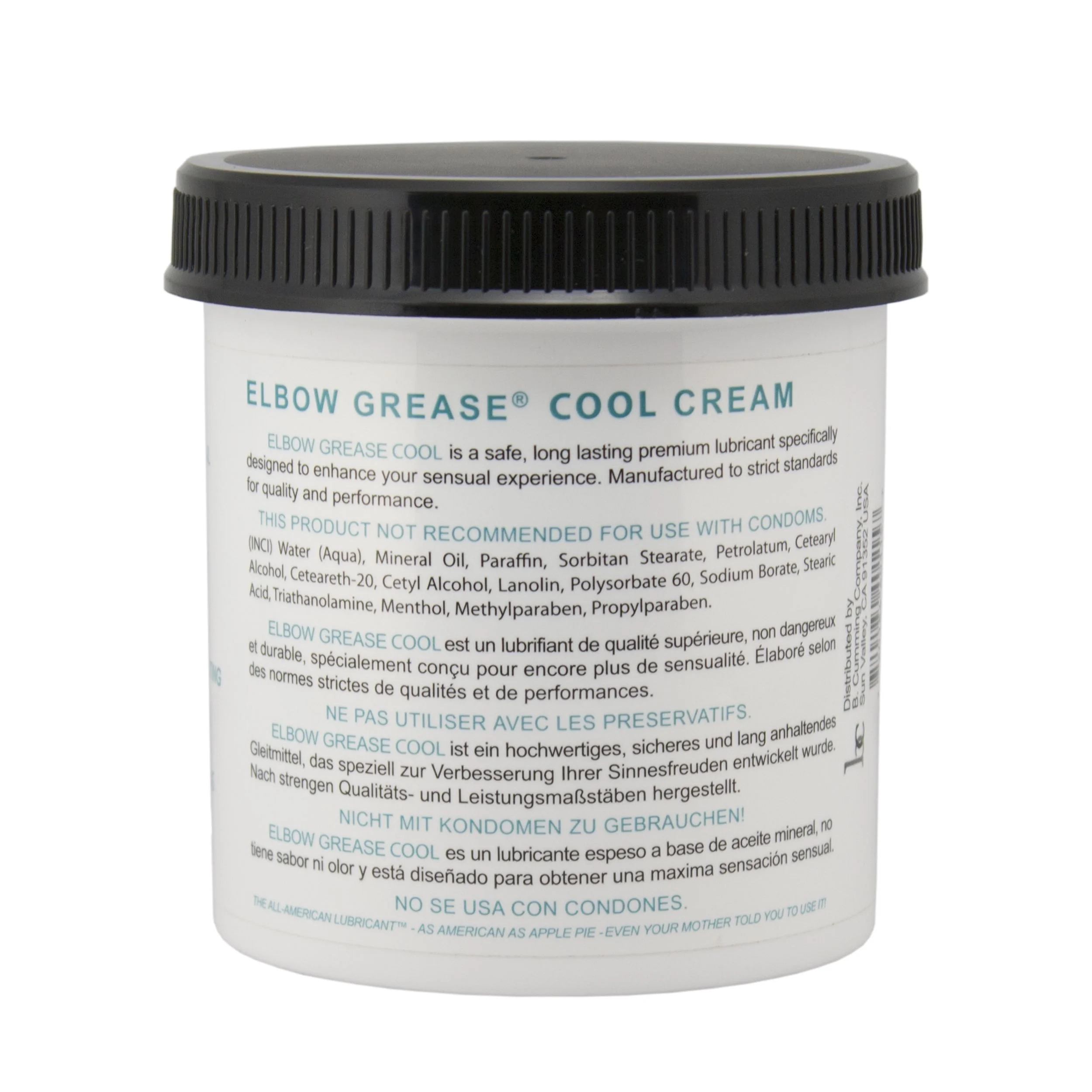 Elbow Grease - Cool Cream Jar - 443 ml