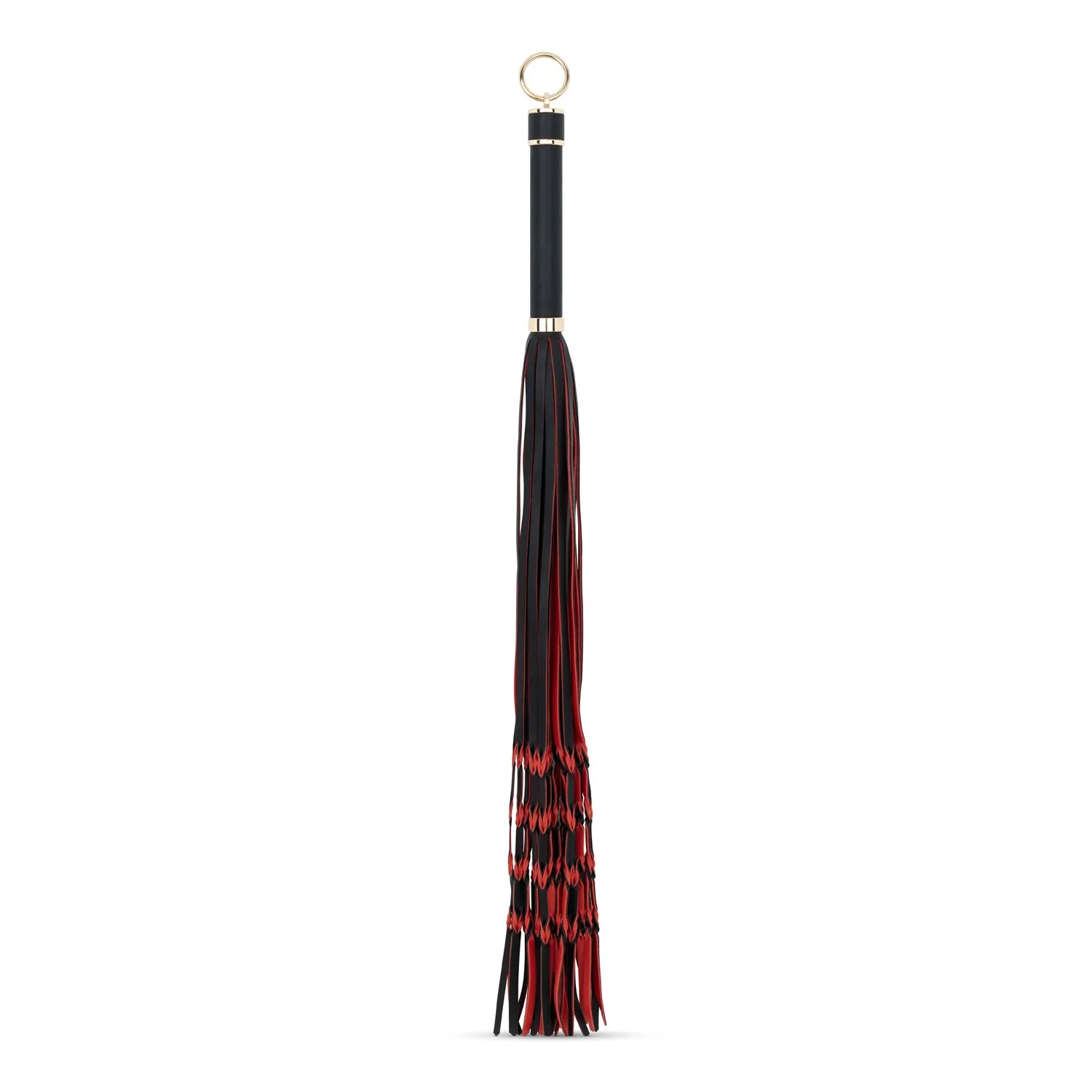 Fetish - Flogger 64 cm - Rood en Zwart