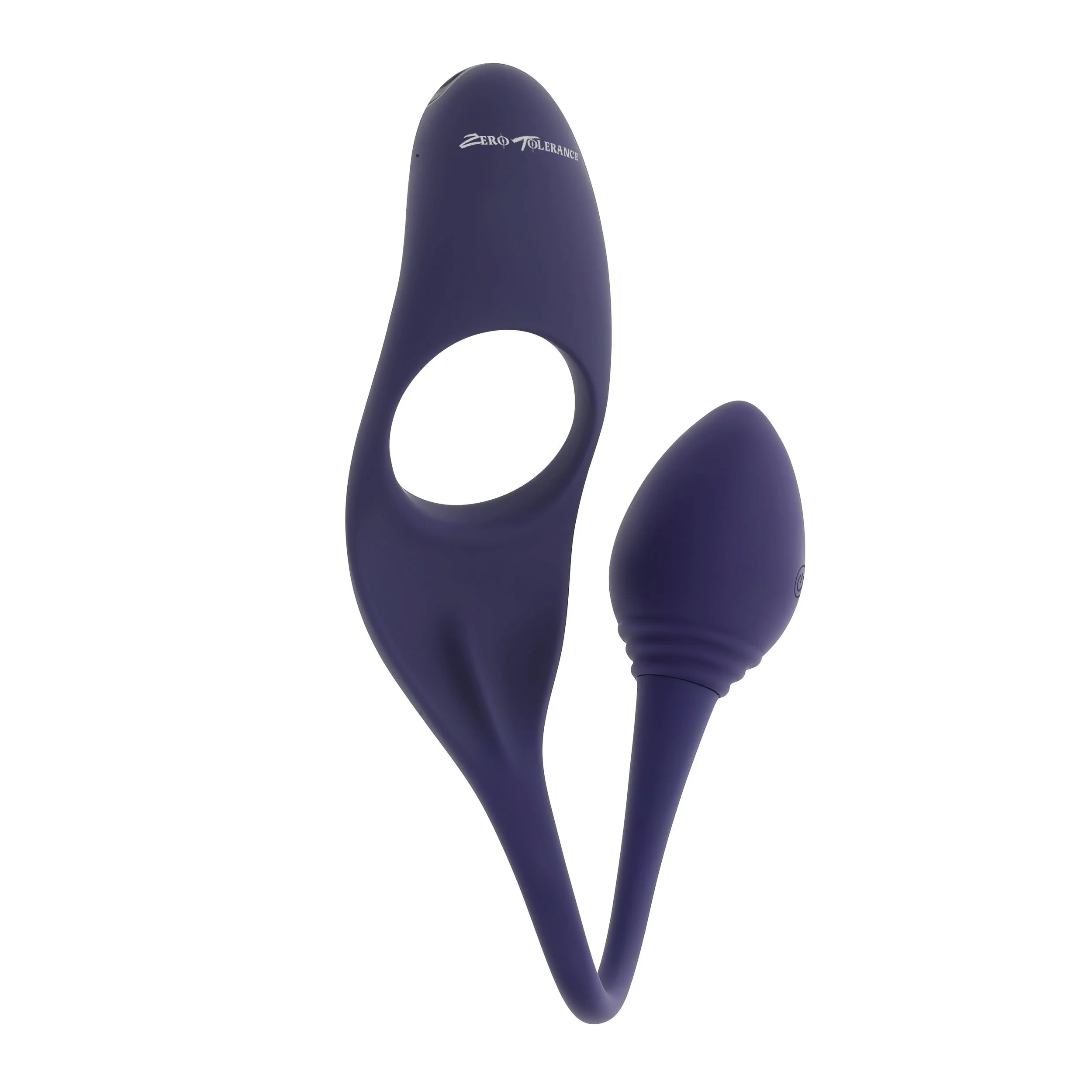 Zero Tolerance - Tip To Tail Vibrerende Cockring met Buttplug