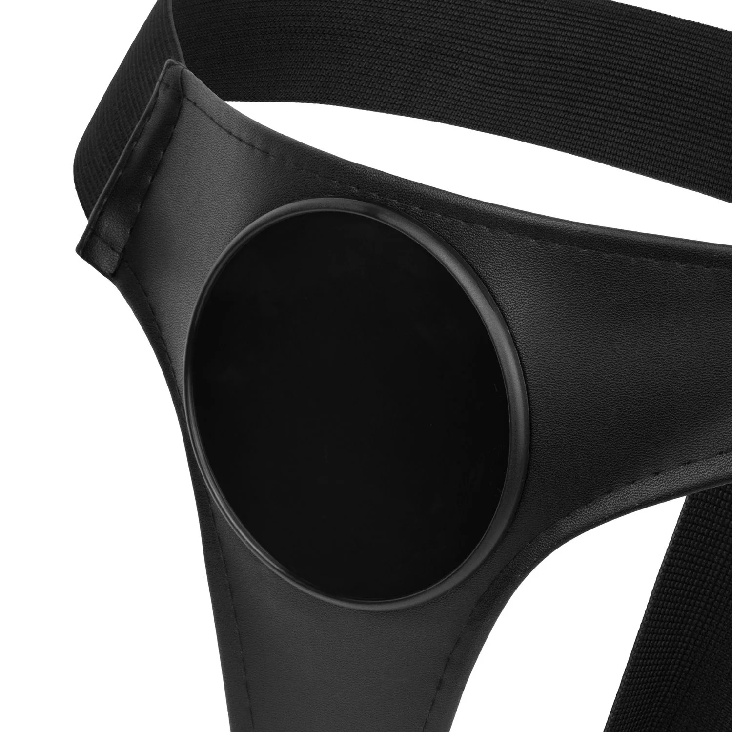 Fetish - Harness Met Zuignap - Zwart