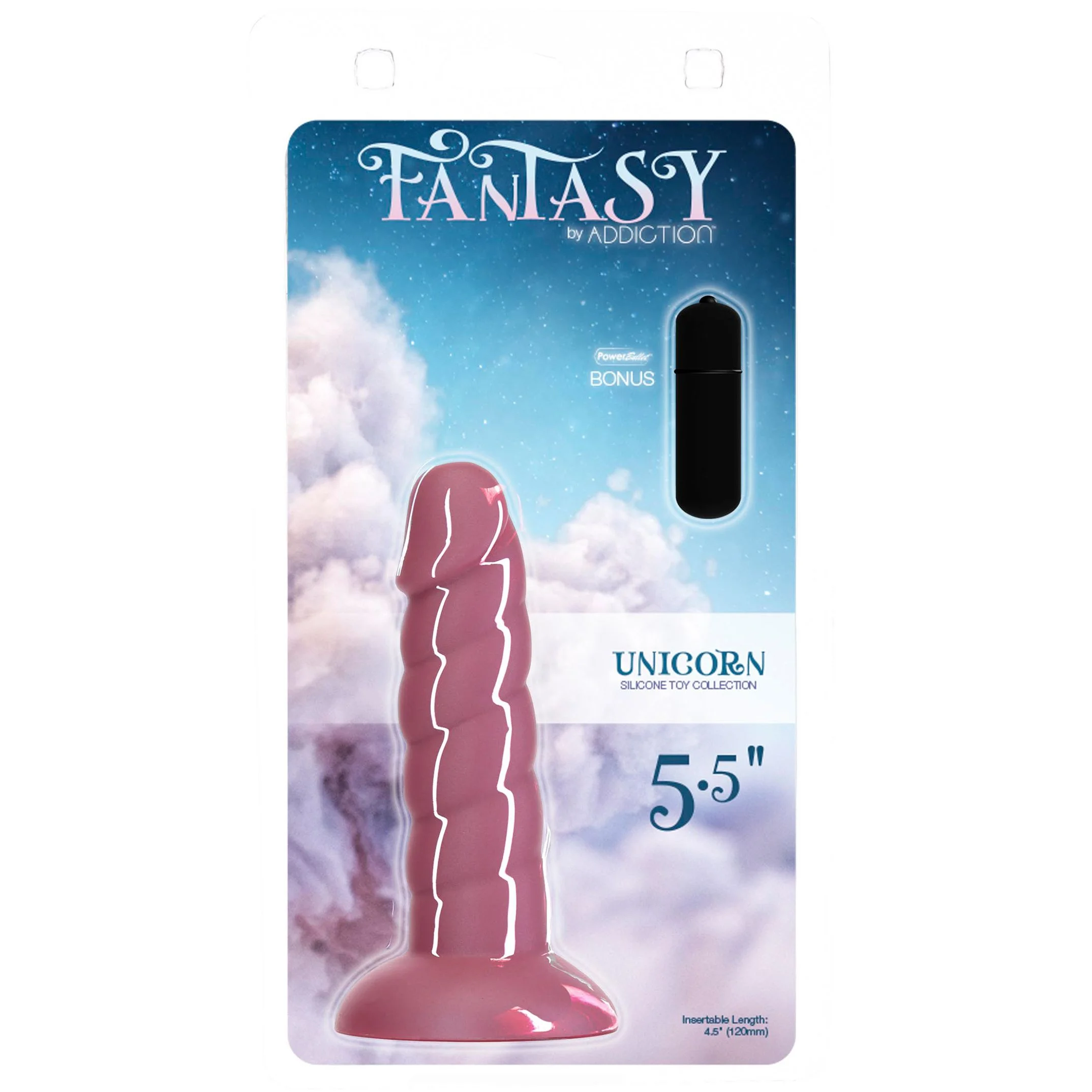 Addiction – Fantasy Unicorn Dildo 14 cm – Roze
