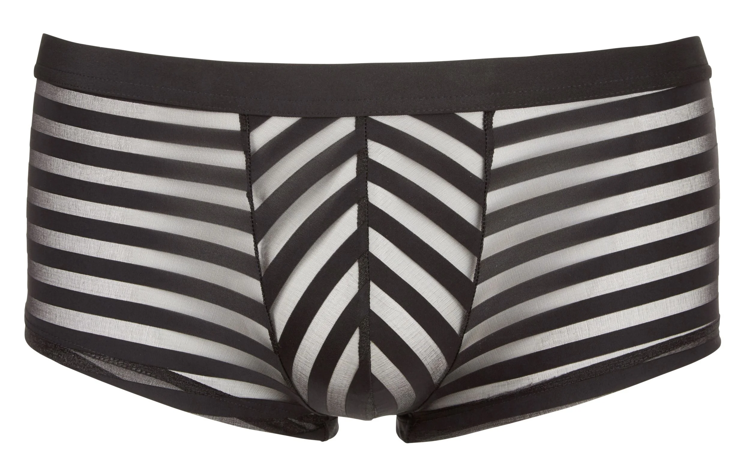 Svenjoyment – Gestreepte Panty – Semi Transparant
