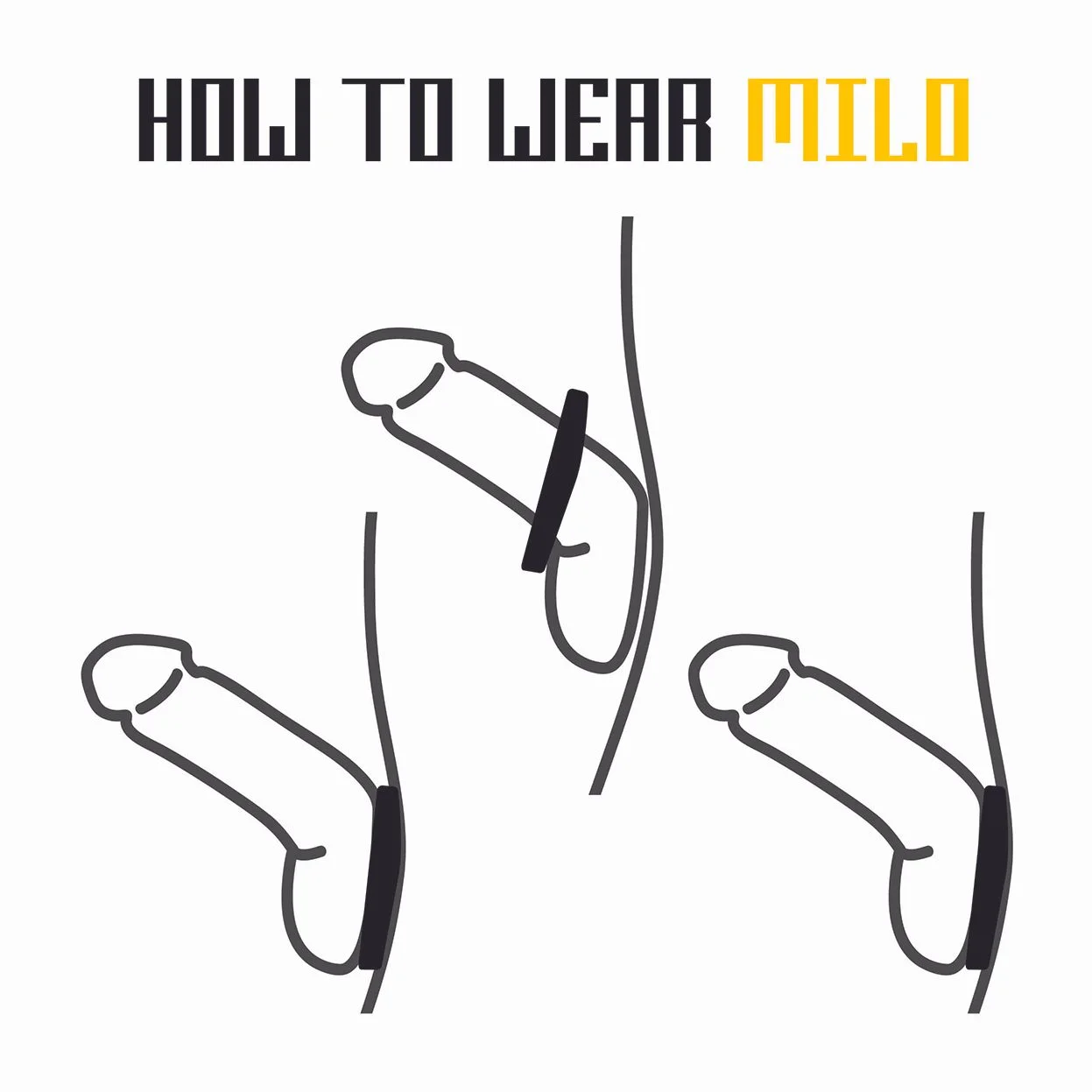 Velv'Or - Rooster Milo Pack Set of Robust Cock Rings