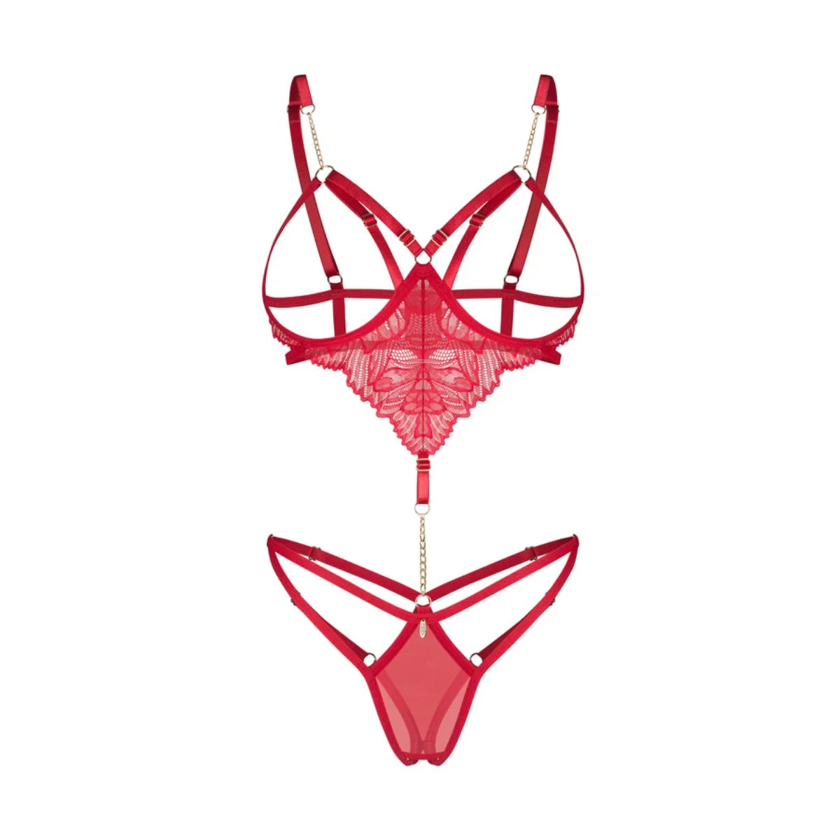 Obsessive – Matildea Open Teddy – Rood
