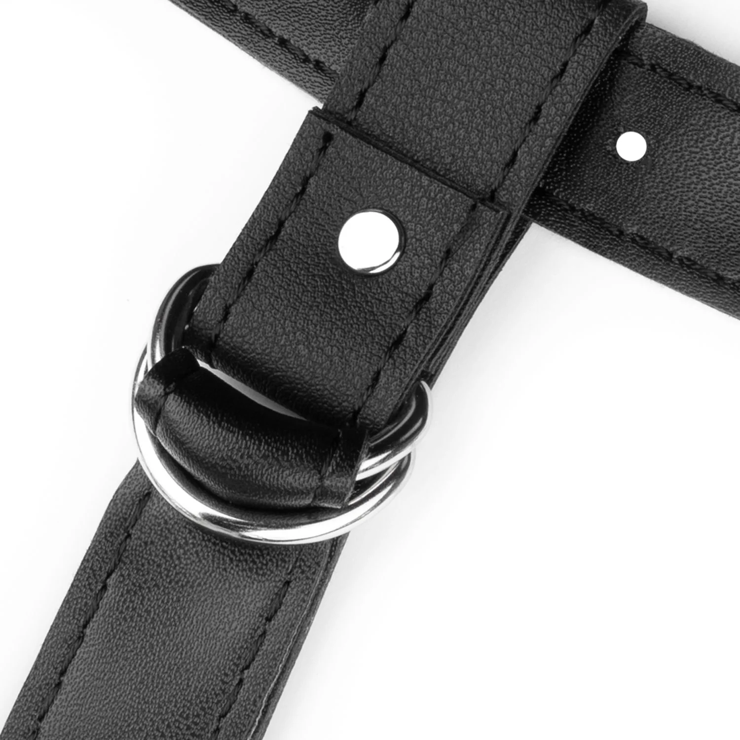 Fetish - Dubbelzijdige Strap-On Dildo - Zwart