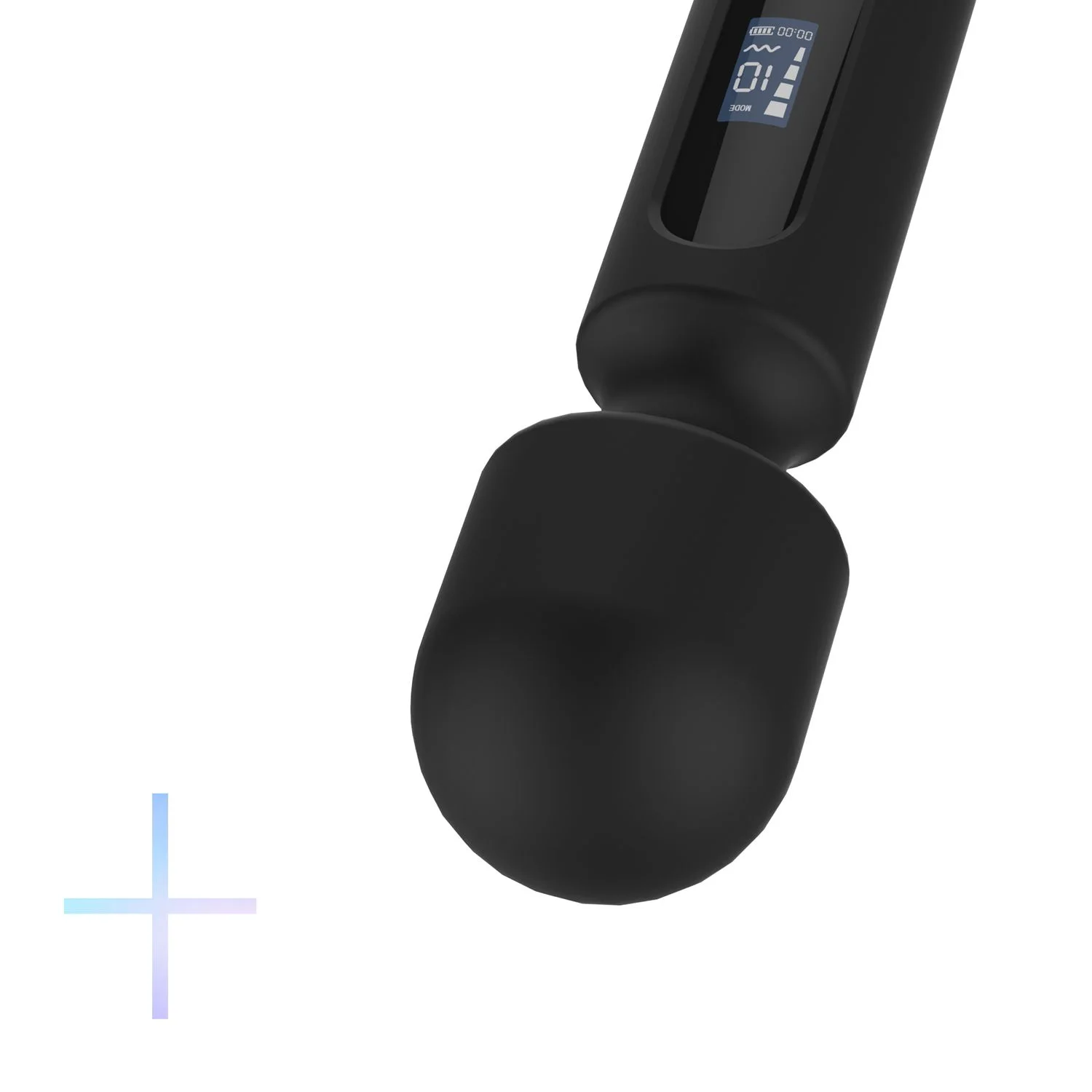 BLAQ - Digitale Super Wand Vibrator - Zwart