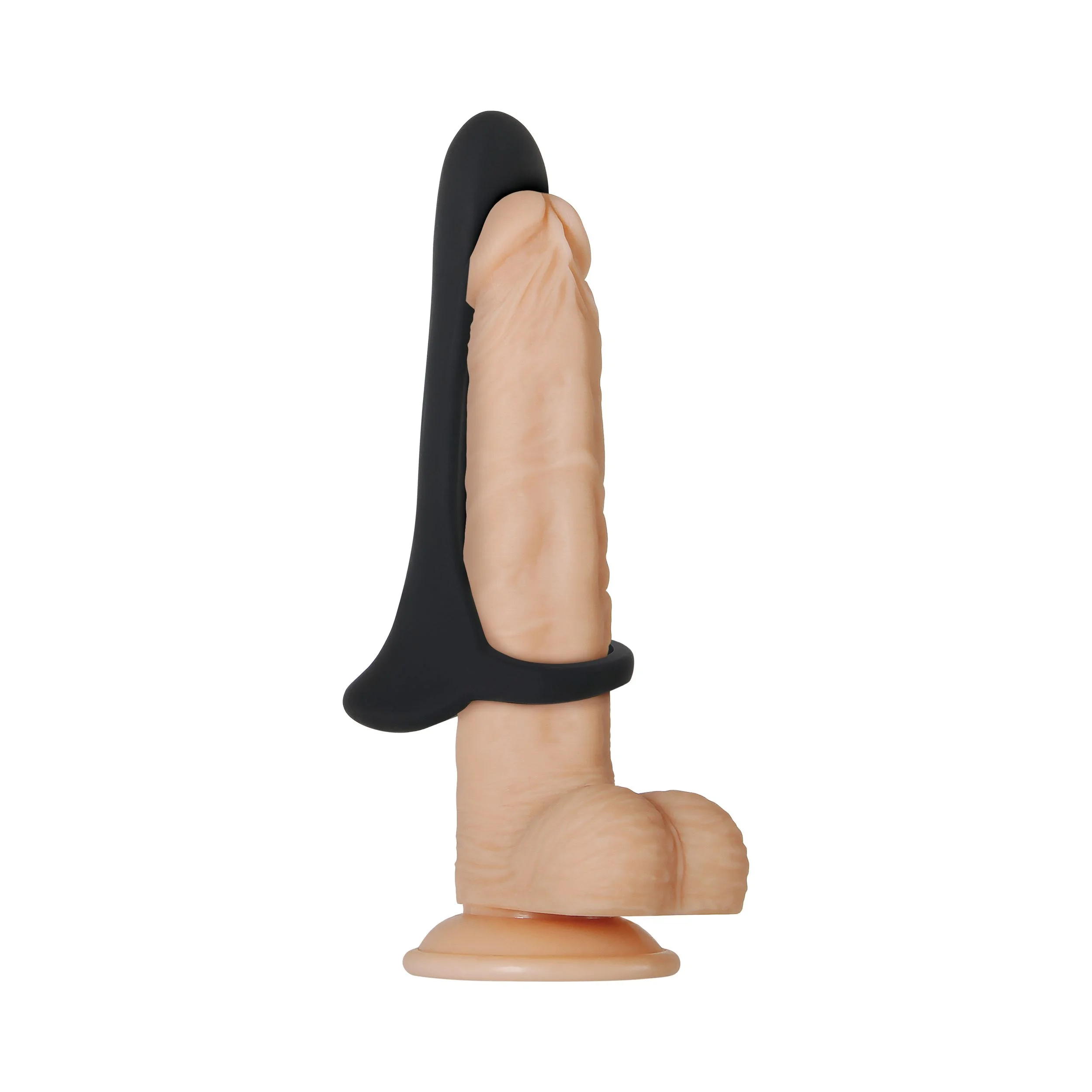 Evolved - Cock Armor Vibrerende Cockring - Zwart