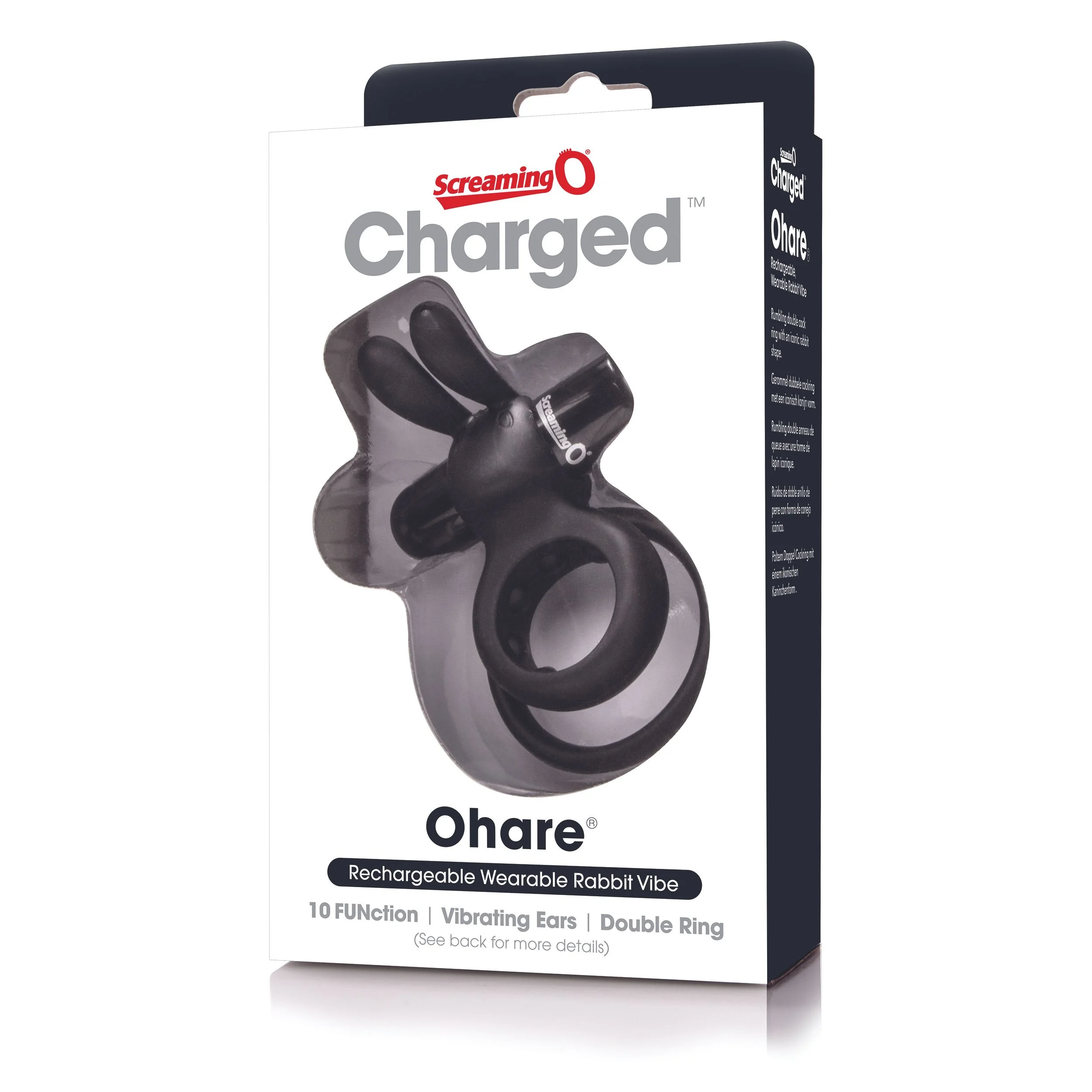 The Screaming O - Charged Ohare Rabbit Vibe Zwart