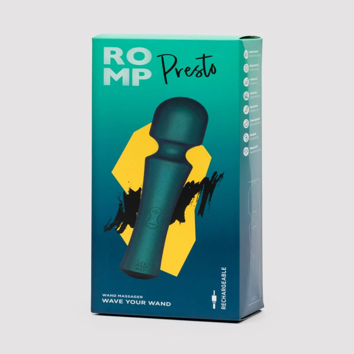 ROMP - Presto Mini Wand Vibrator - Groen