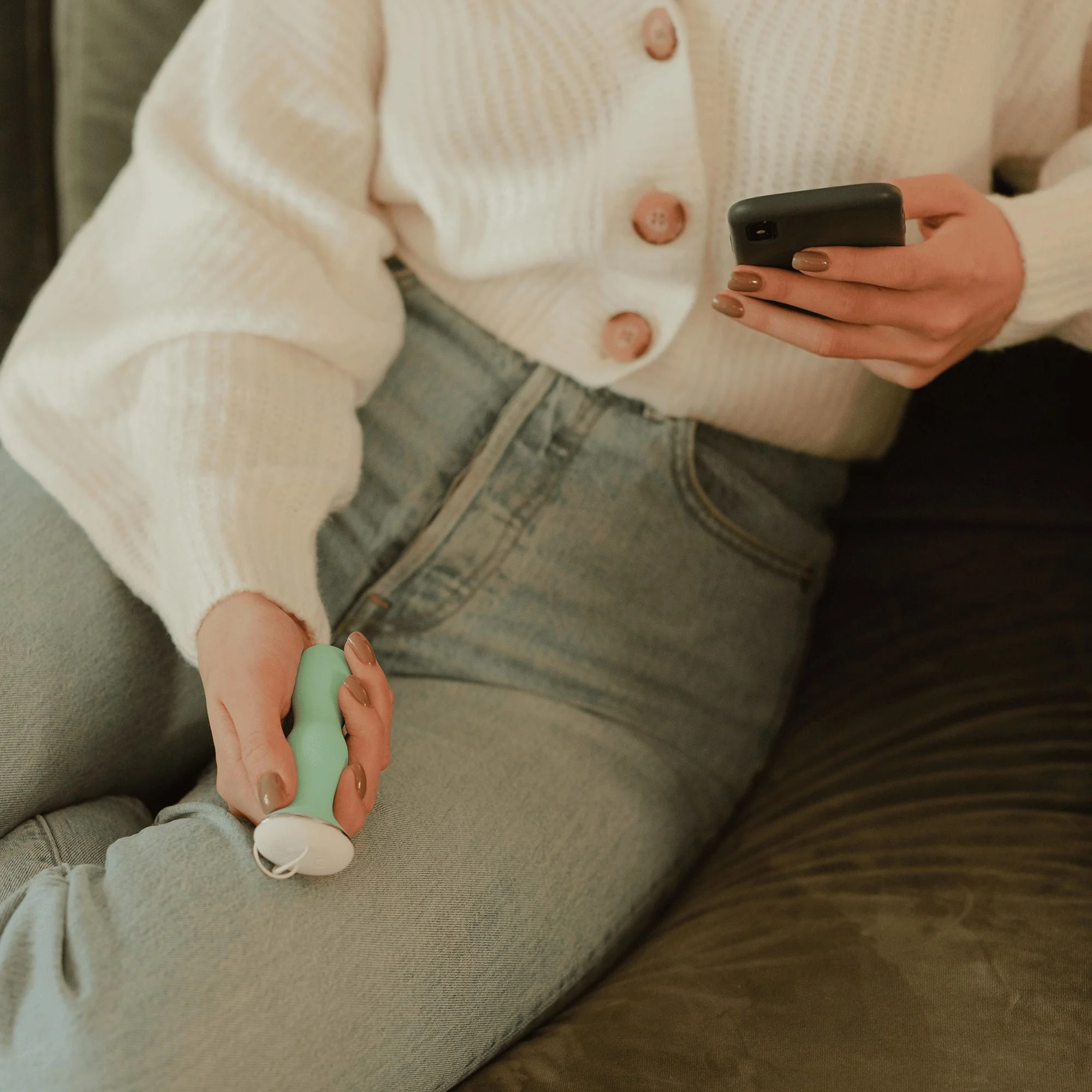 Perifit Care Bekkenbodem Trainer App Controlled - Lindegroen
