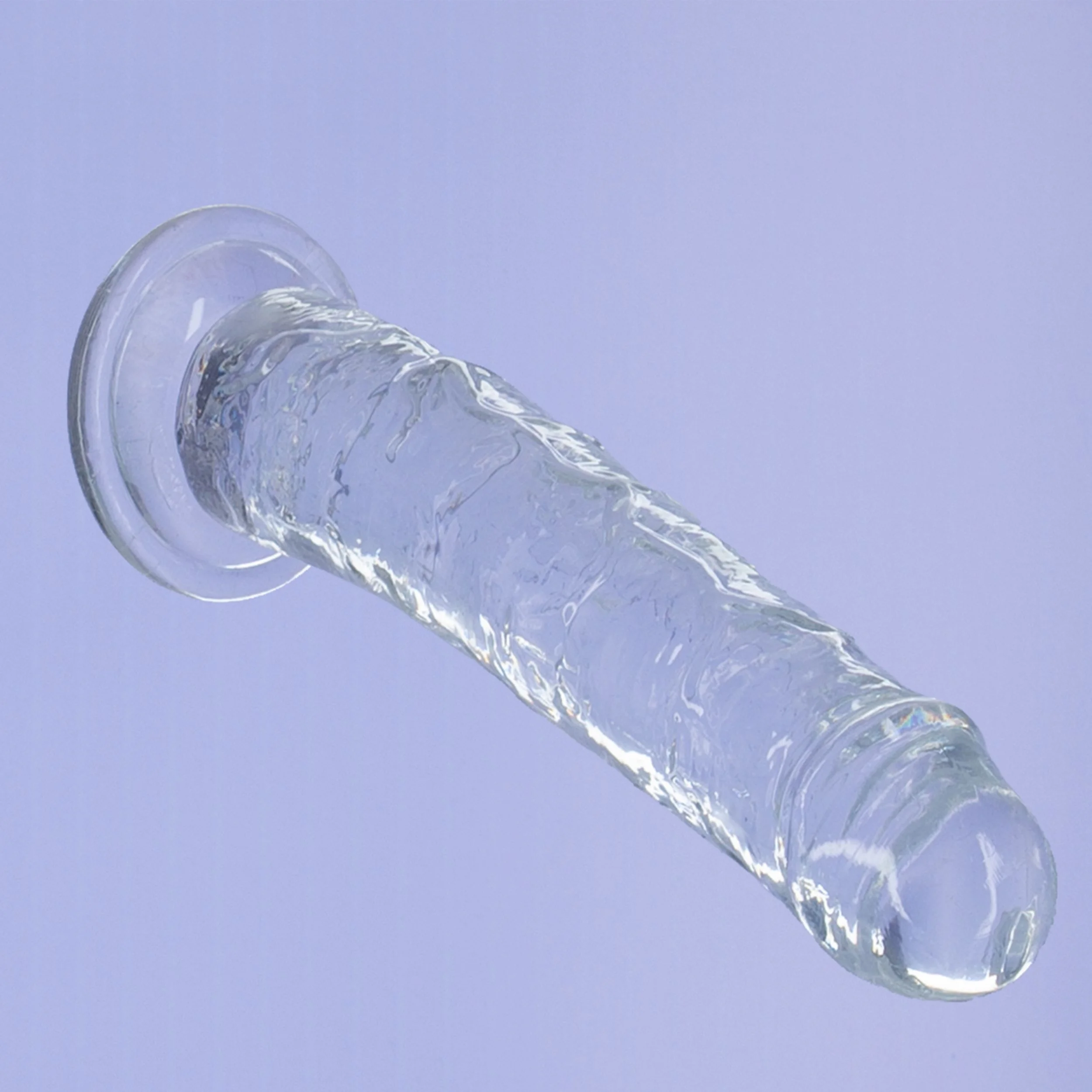 Crystal Addition - Transparante Realistische Dildo - 20 cm