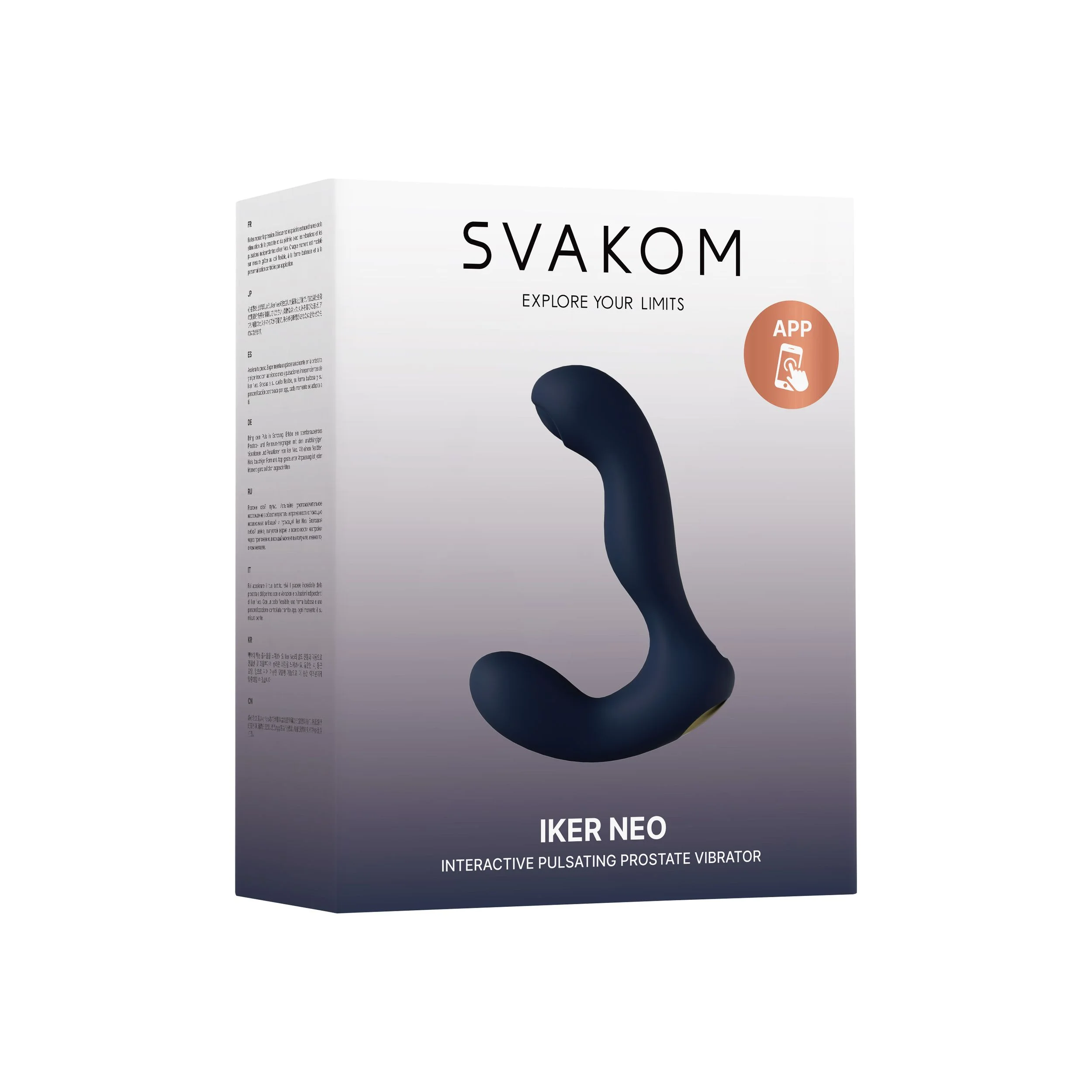 SVAKOM - Iker Neo Prostaat Vibrator - Blauw